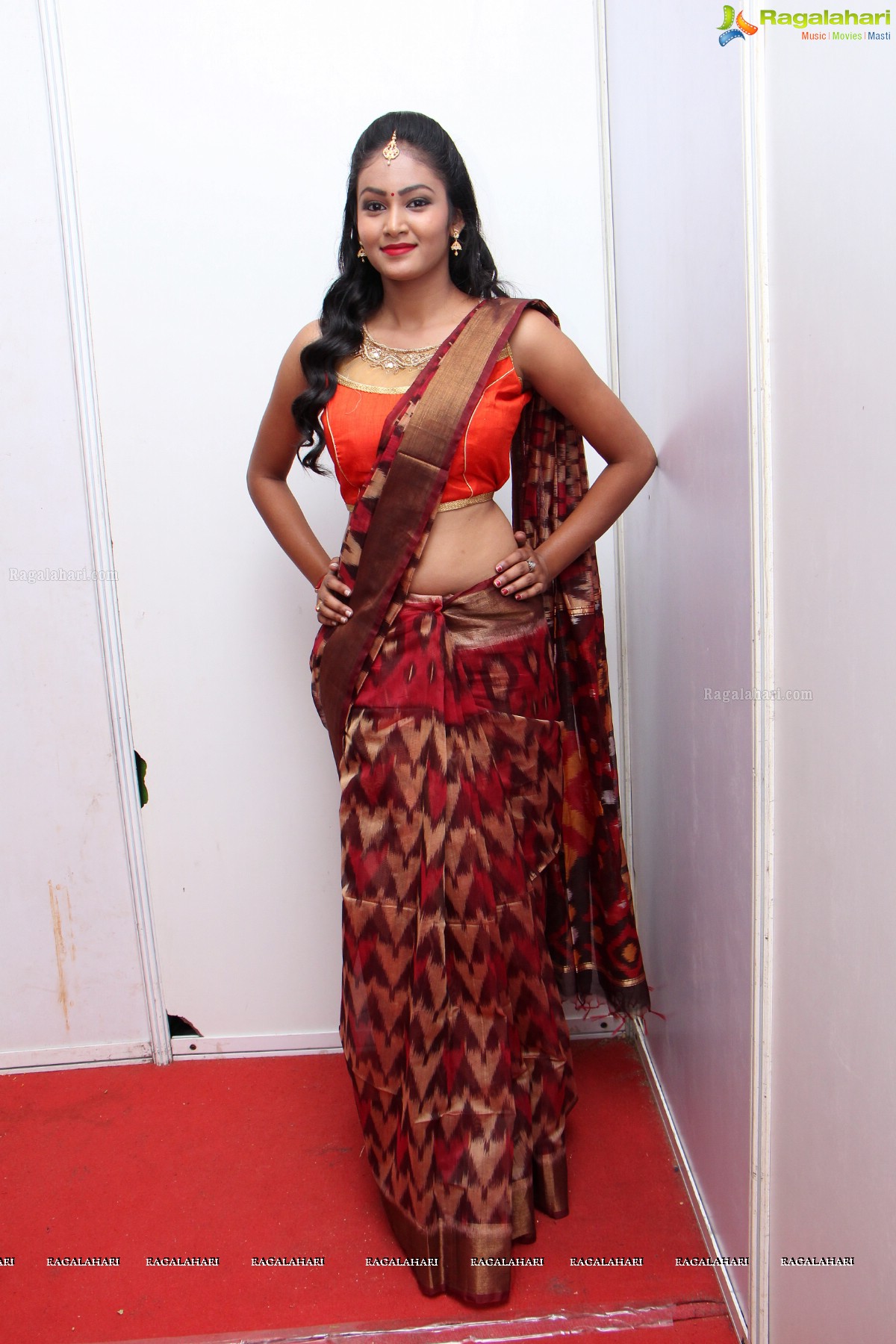 Hamsitha at Kala Silk Handloom Expo Launch