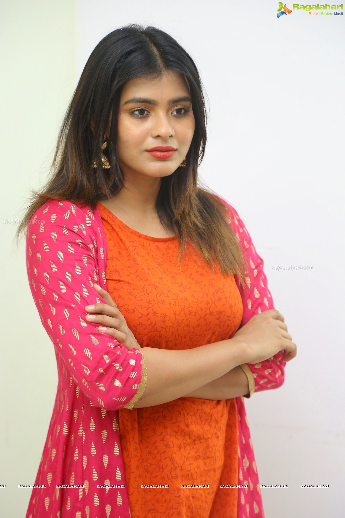 Hebah Patel at Angel Movie Interview