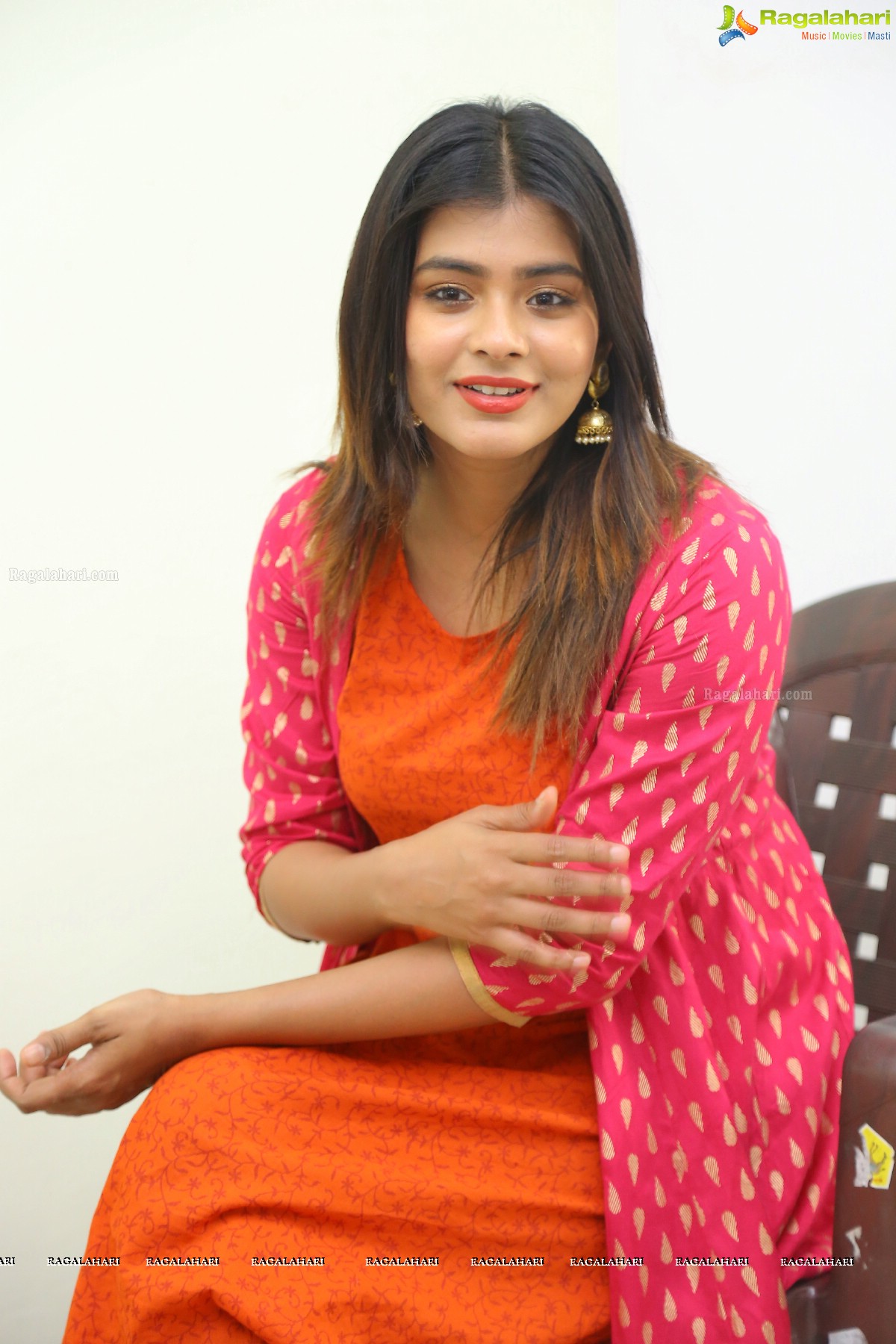 Hebah Patel at Angel Movie Interview