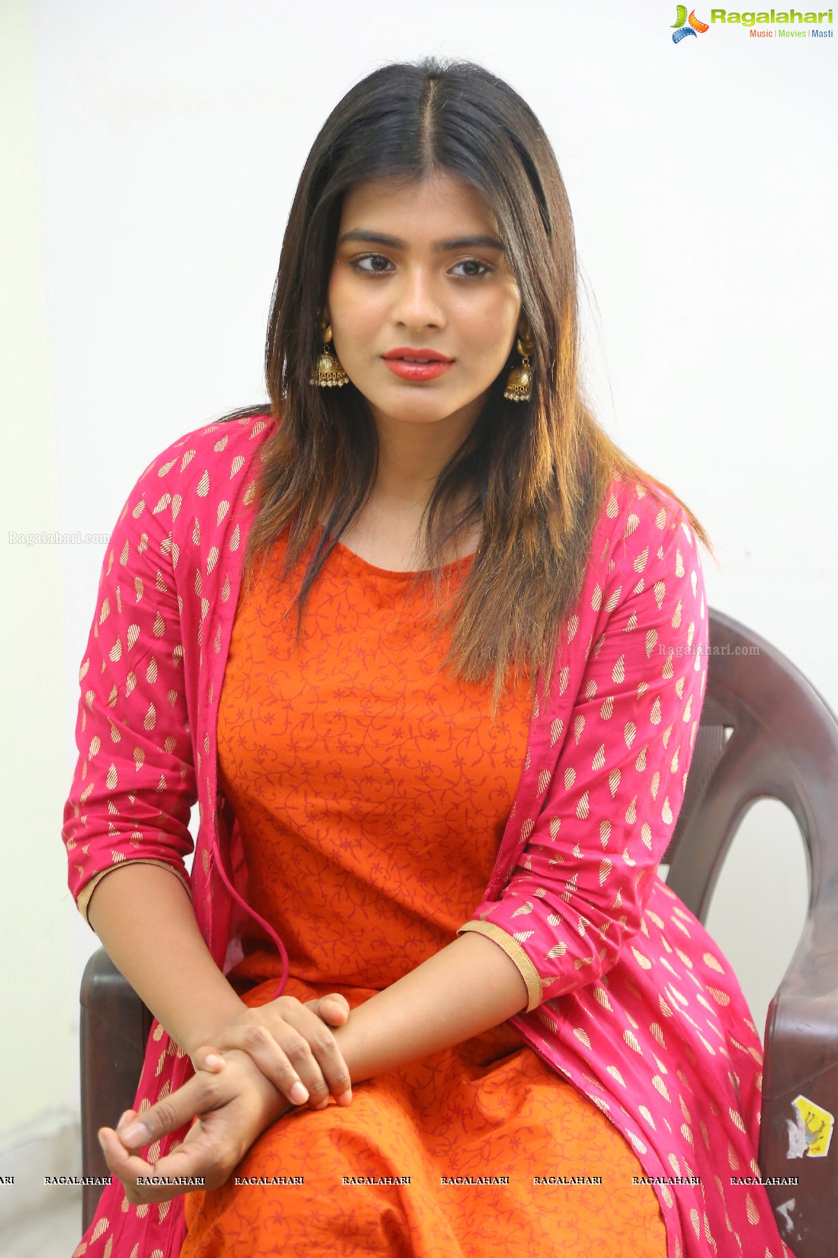 Hebah Patel at Angel Movie Interview