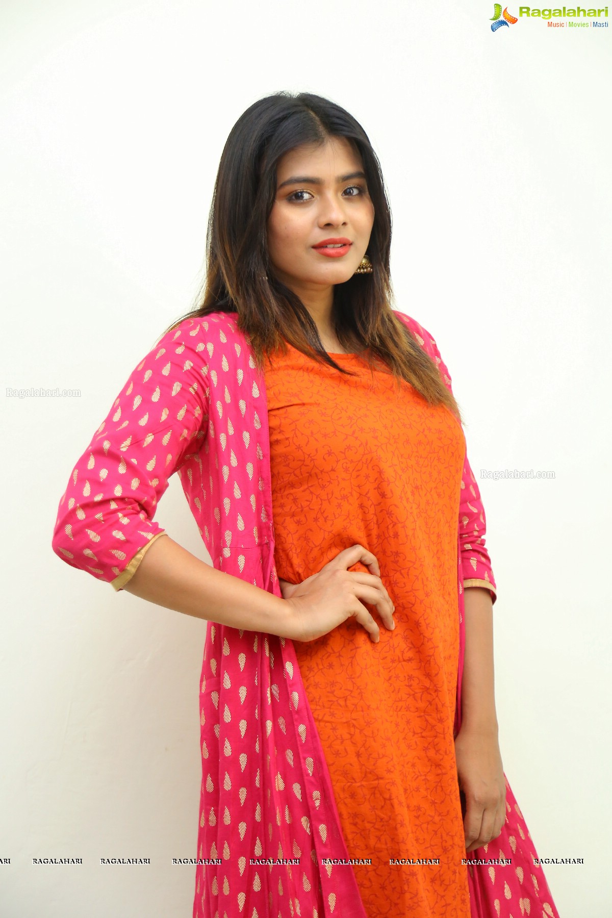 Hebah Patel at Angel Movie Interview