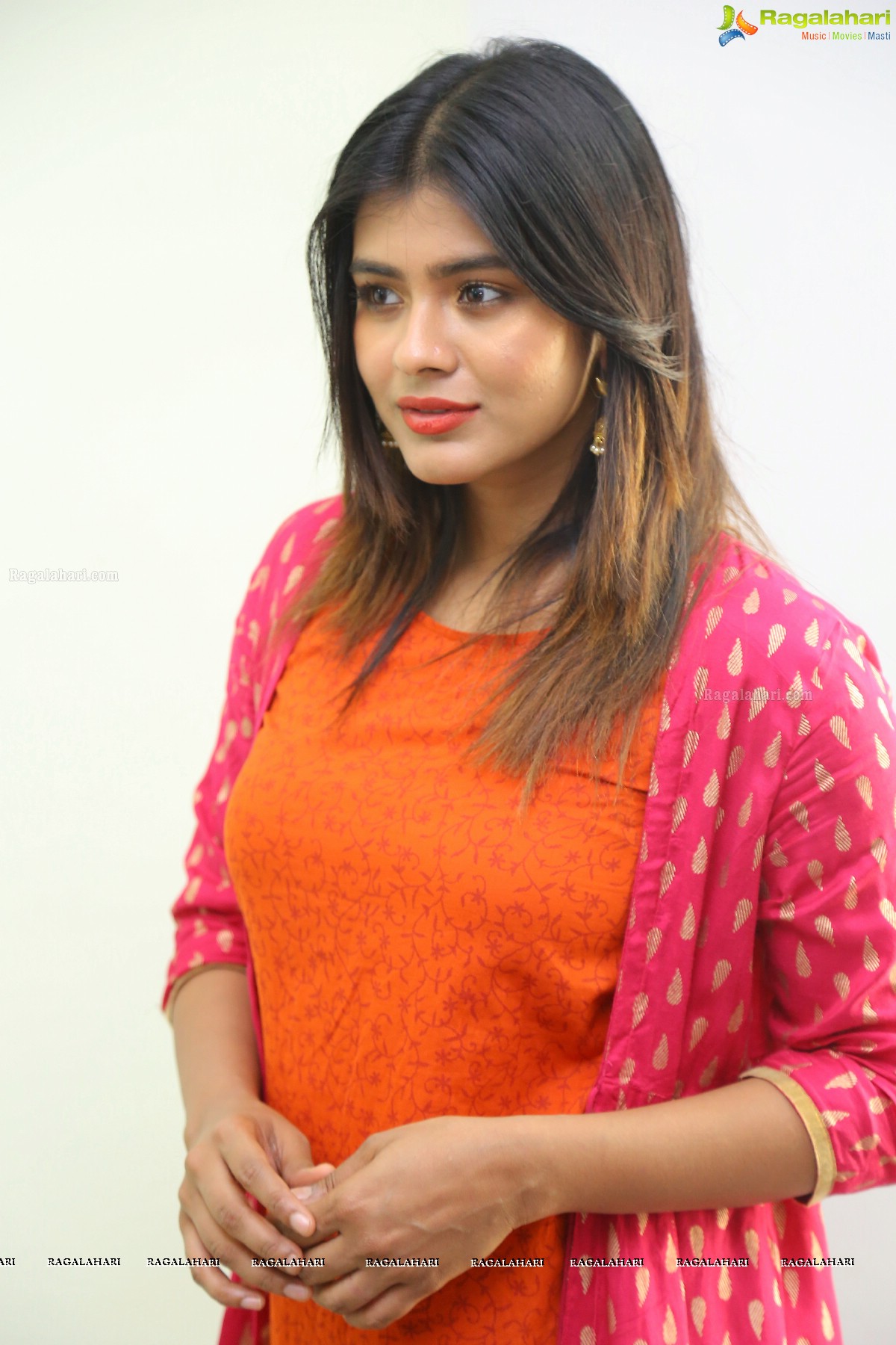 Hebah Patel at Angel Movie Interview