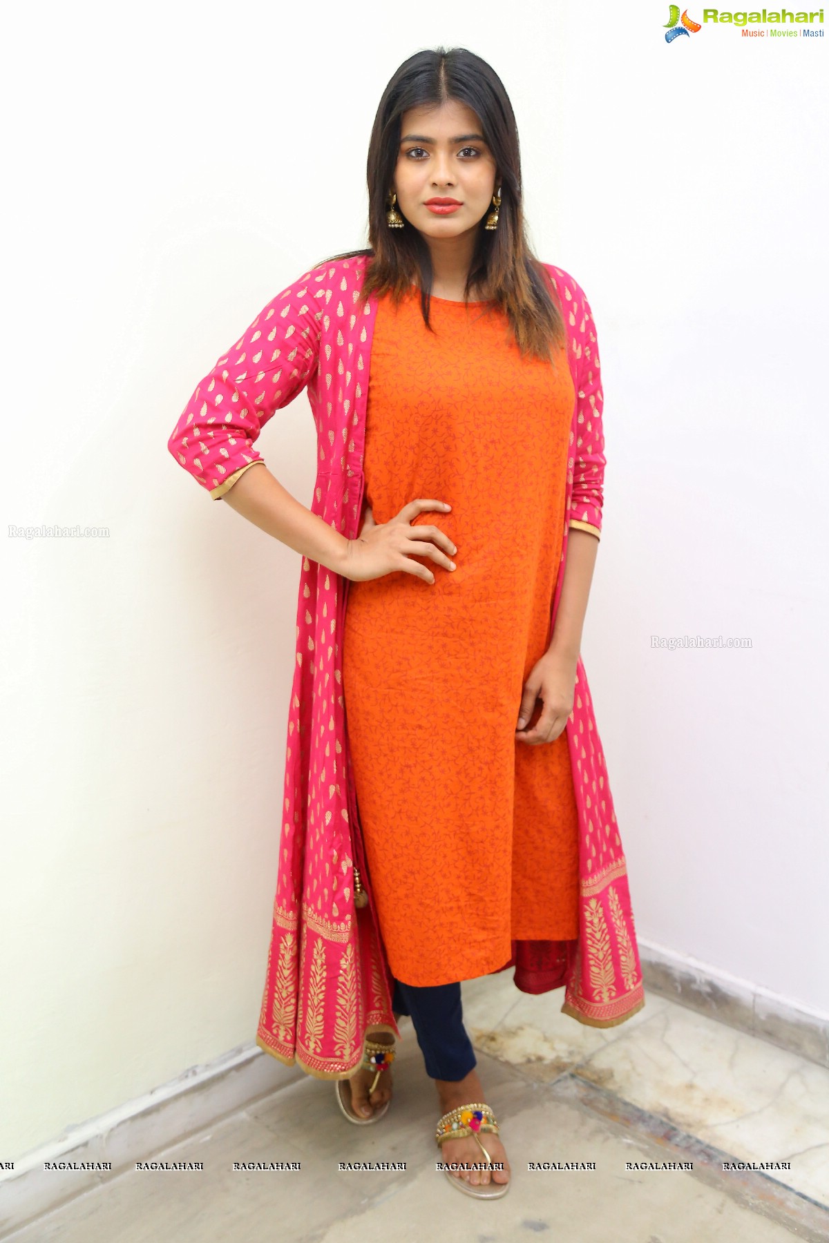 Hebah Patel at Angel Movie Interview