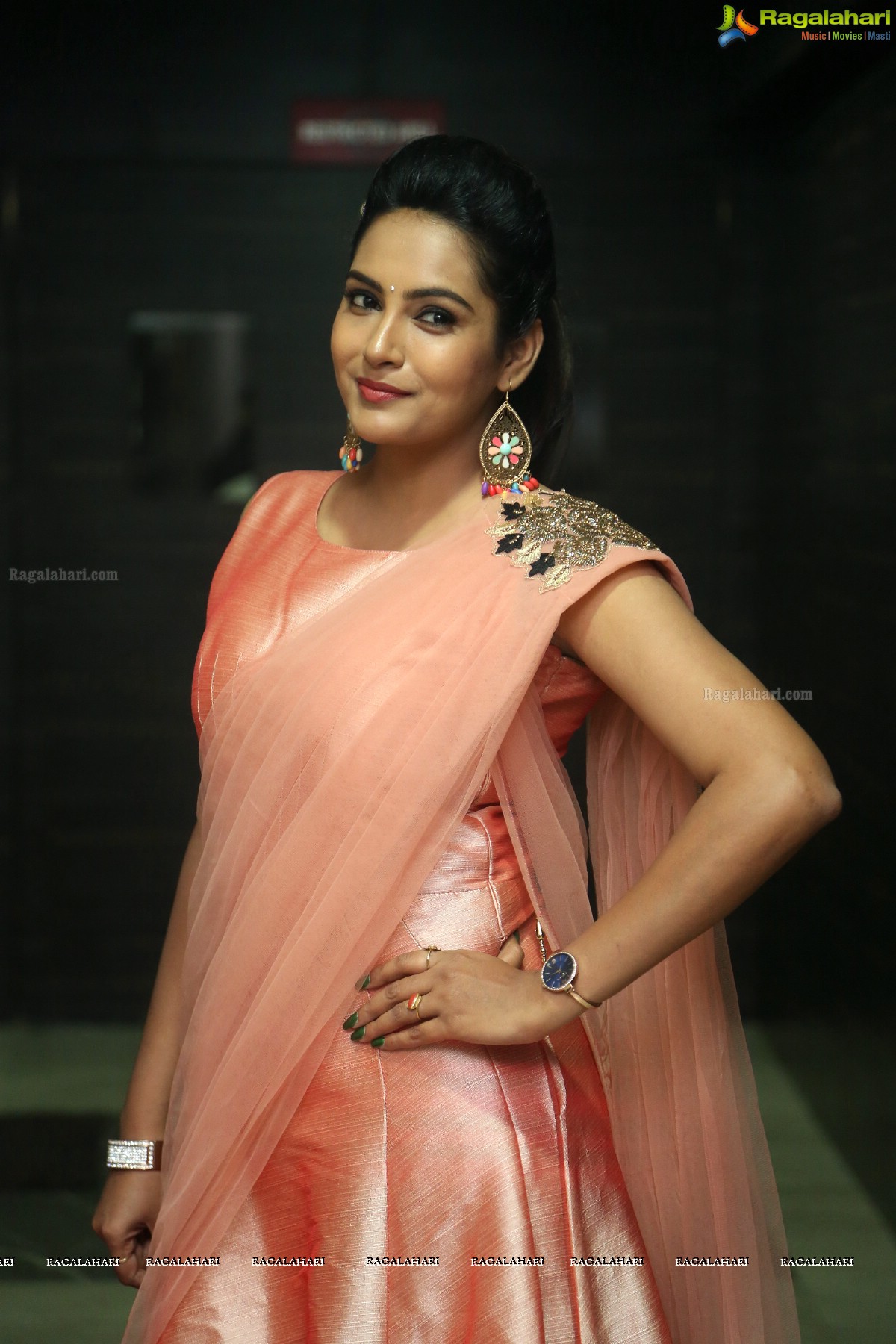 Himaja at Vunnadhi Okate Zindagi Audio Release