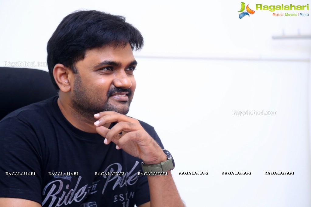 Maruthi Dasari at Mahanubhavudu Movie Interview