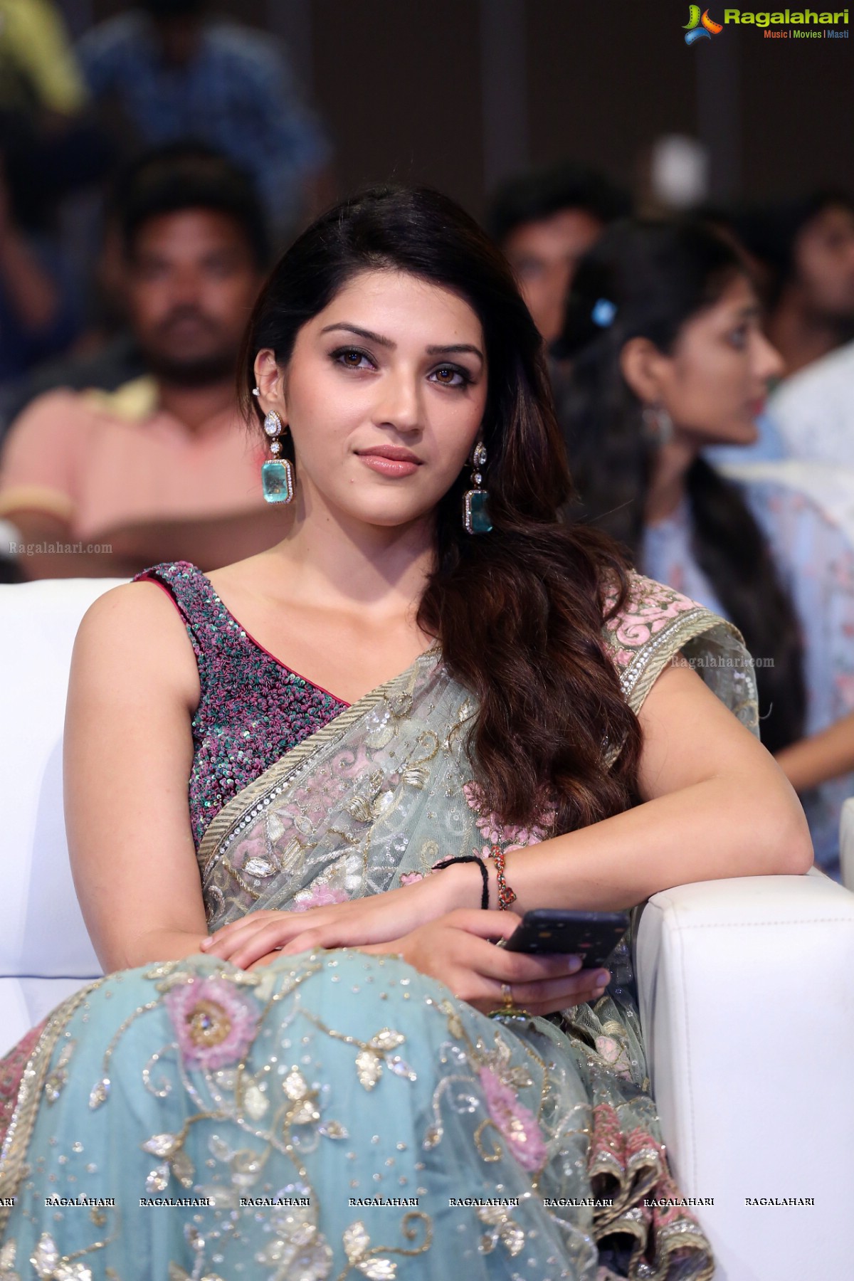 Mehreen Pirzada at Raja The Great Pre-Release Event