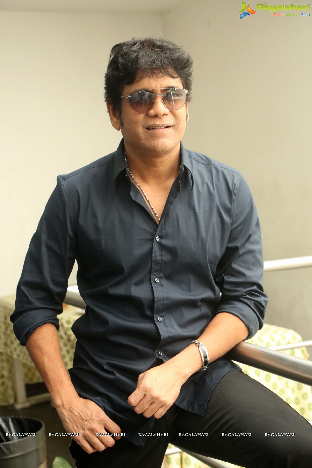 Nagarjuna Akkineni at Raju Gari Gadhi 2 Movie Interview