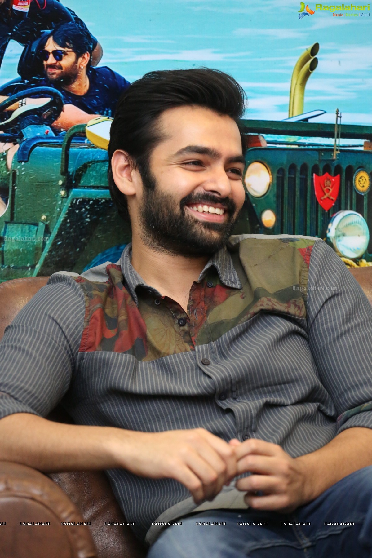 Ram Pothineni at Vunnadhi Okate Zindagi Interview