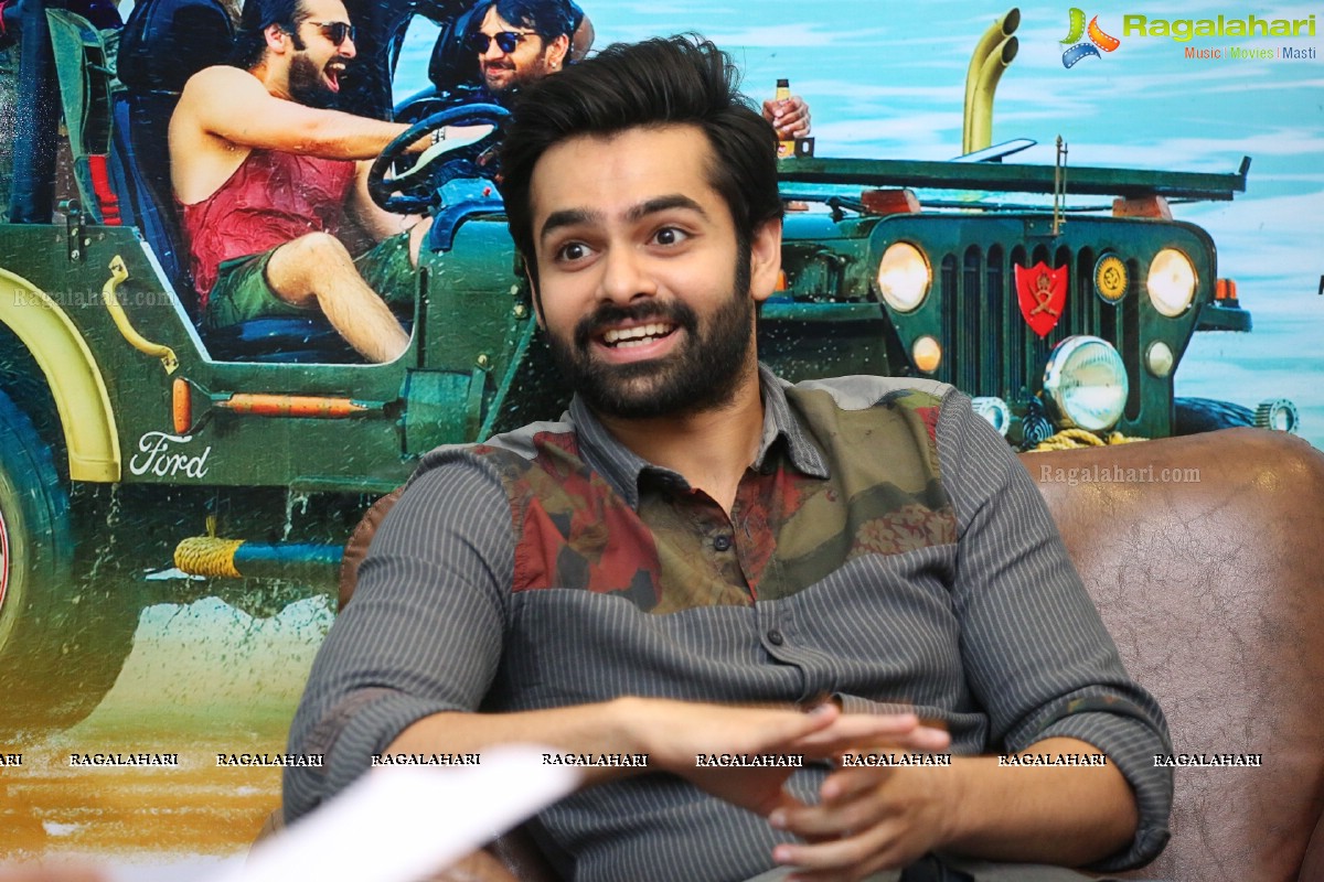 Ram Pothineni at Vunnadhi Okate Zindagi Interview