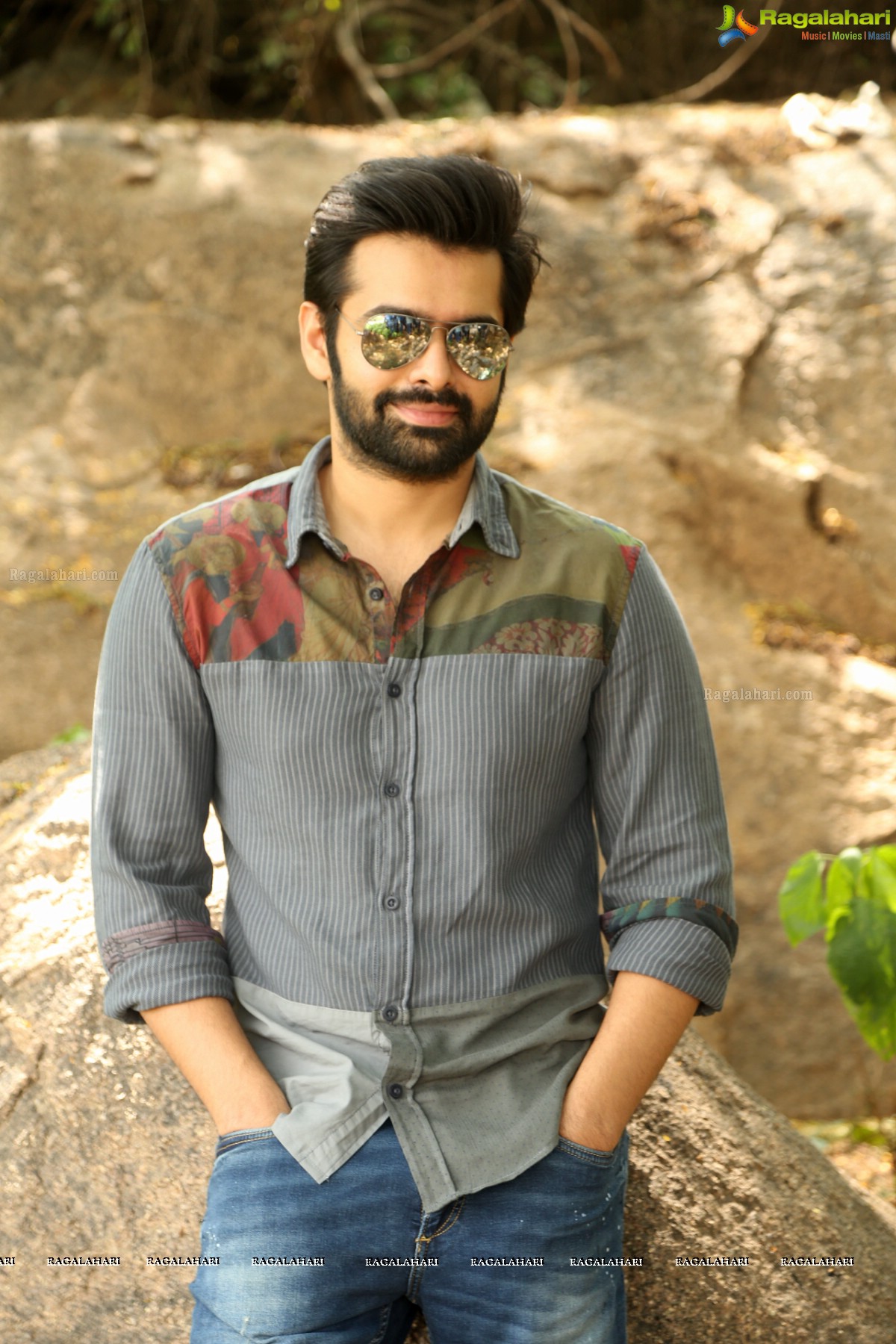 Ram Pothineni at Vunnadhi Okate Zindagi Interview