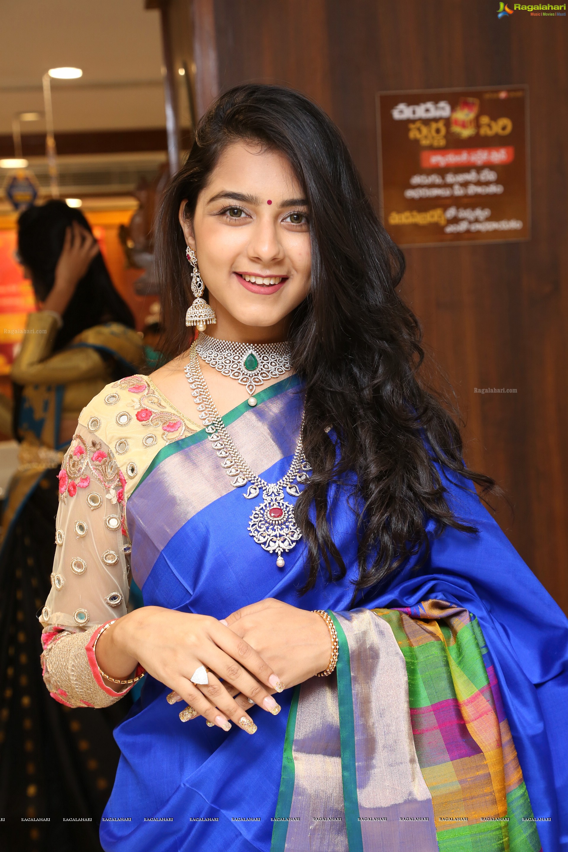 Aanchal @ Chandana Brothers Dasara Collection Launch - HD Gallery