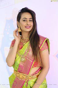 Ameeksha Pawar @ Chandana Brothers Dasara Collection Launch