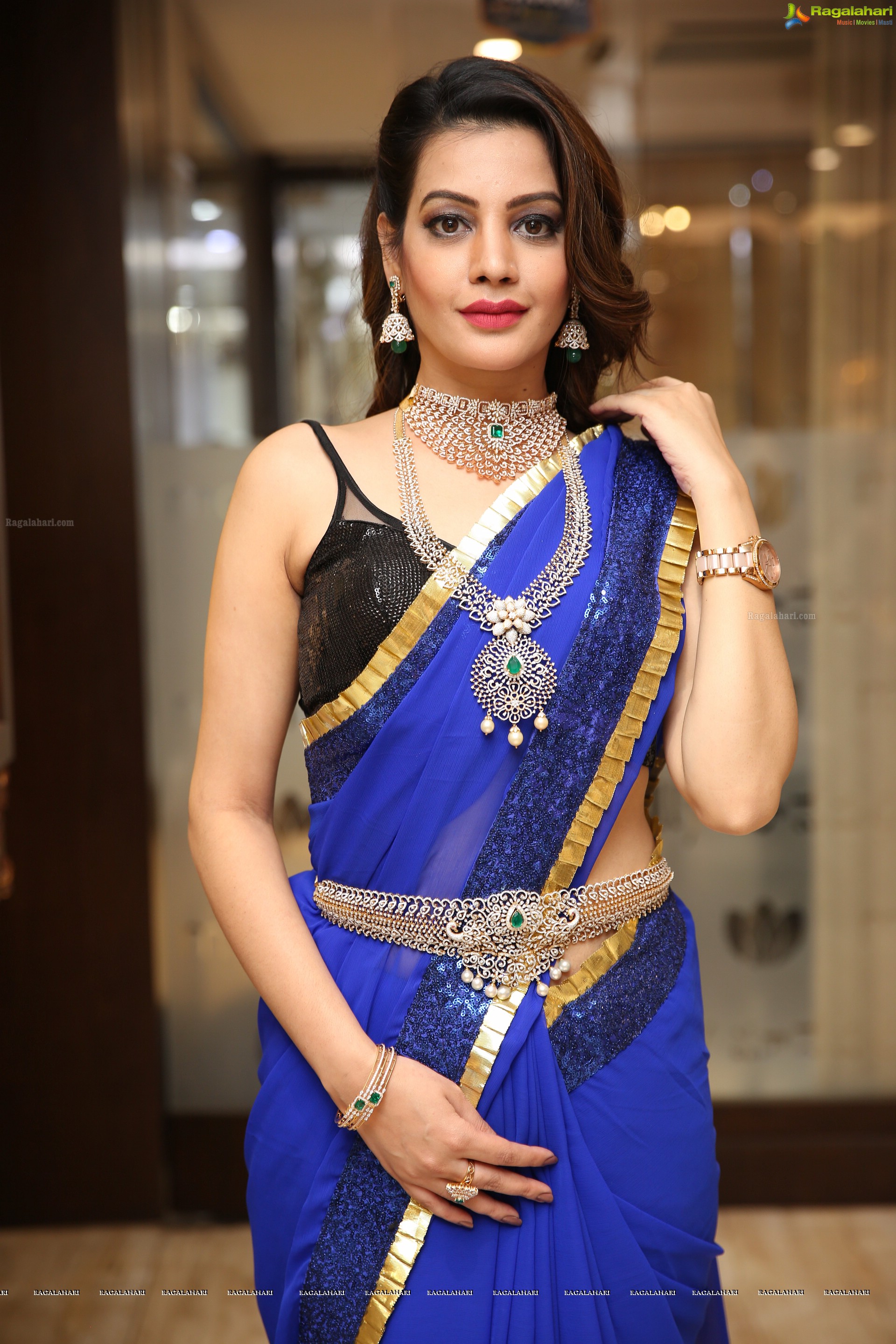 Diksha Panth at Manepally Jewellers Utsavi Collection Launch - HD Gallery