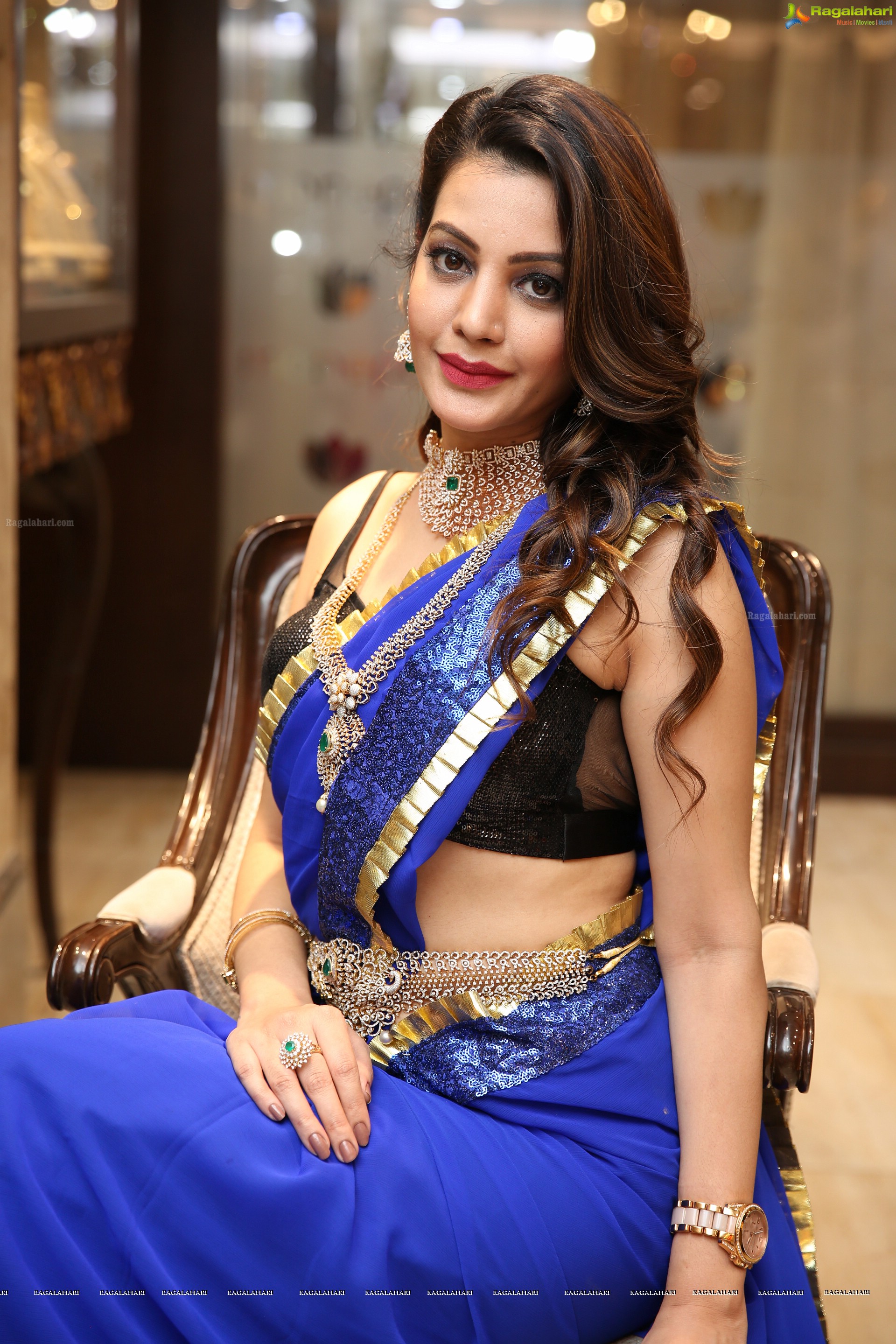 Diksha Panth at Manepally Jewellers Utsavi Collection Launch - HD Gallery