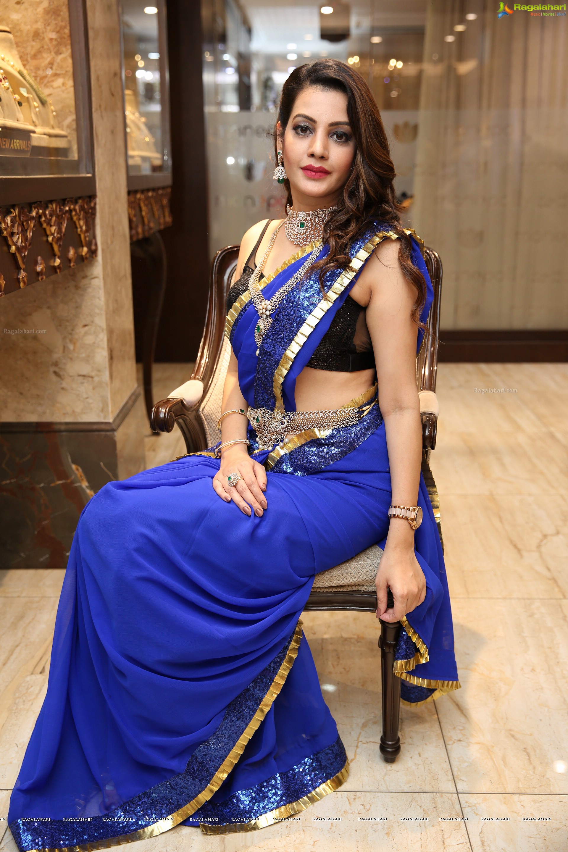 Diksha Panth at Manepally Jewellers Utsavi Collection Launch - HD Gallery