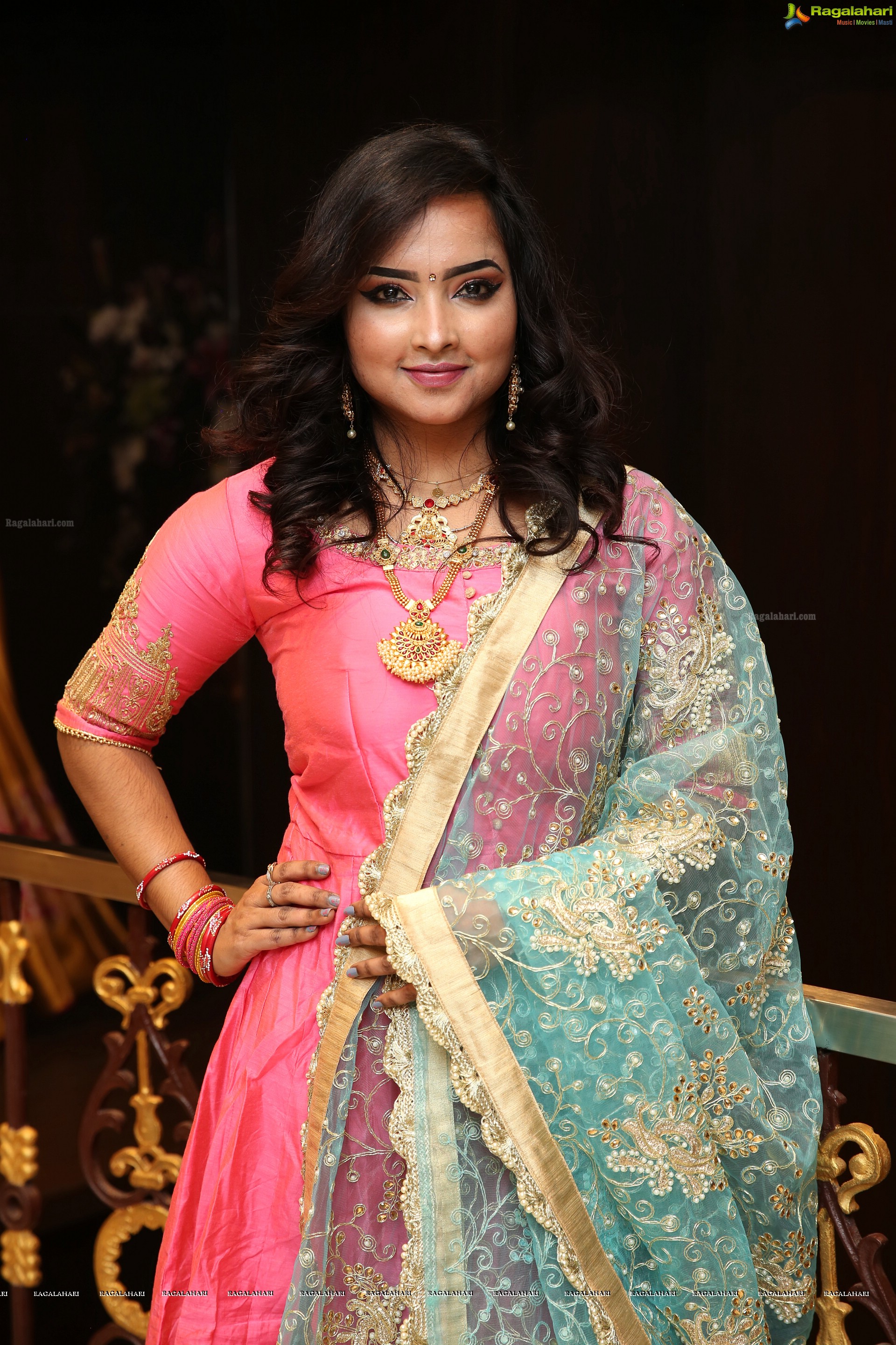 Harshitha @ VRK Silks New Extension Launch - HD Gallery
