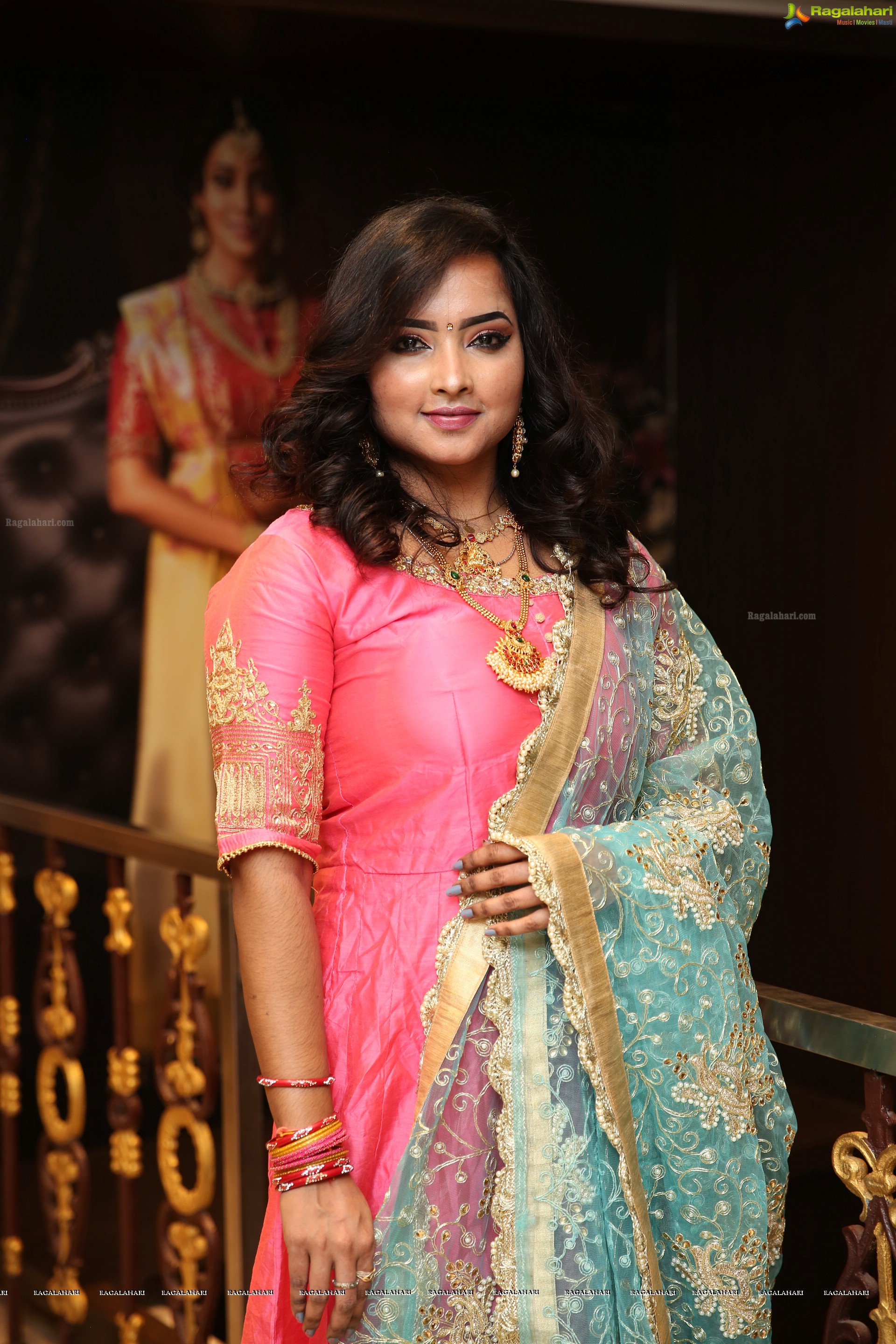 Harshitha @ VRK Silks New Extension Launch - HD Gallery