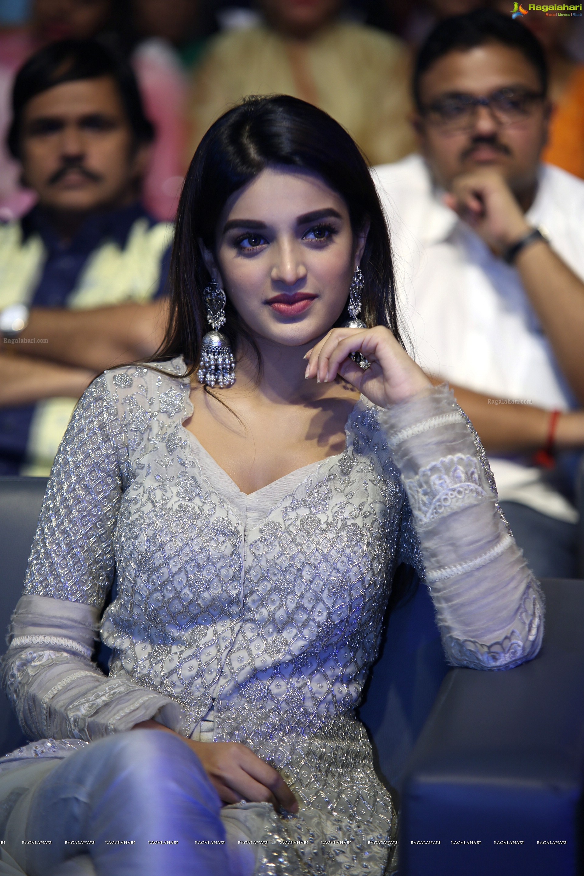 Nidhhi Agerwal @ Savyasachi Pre-release Event - HD Gallery