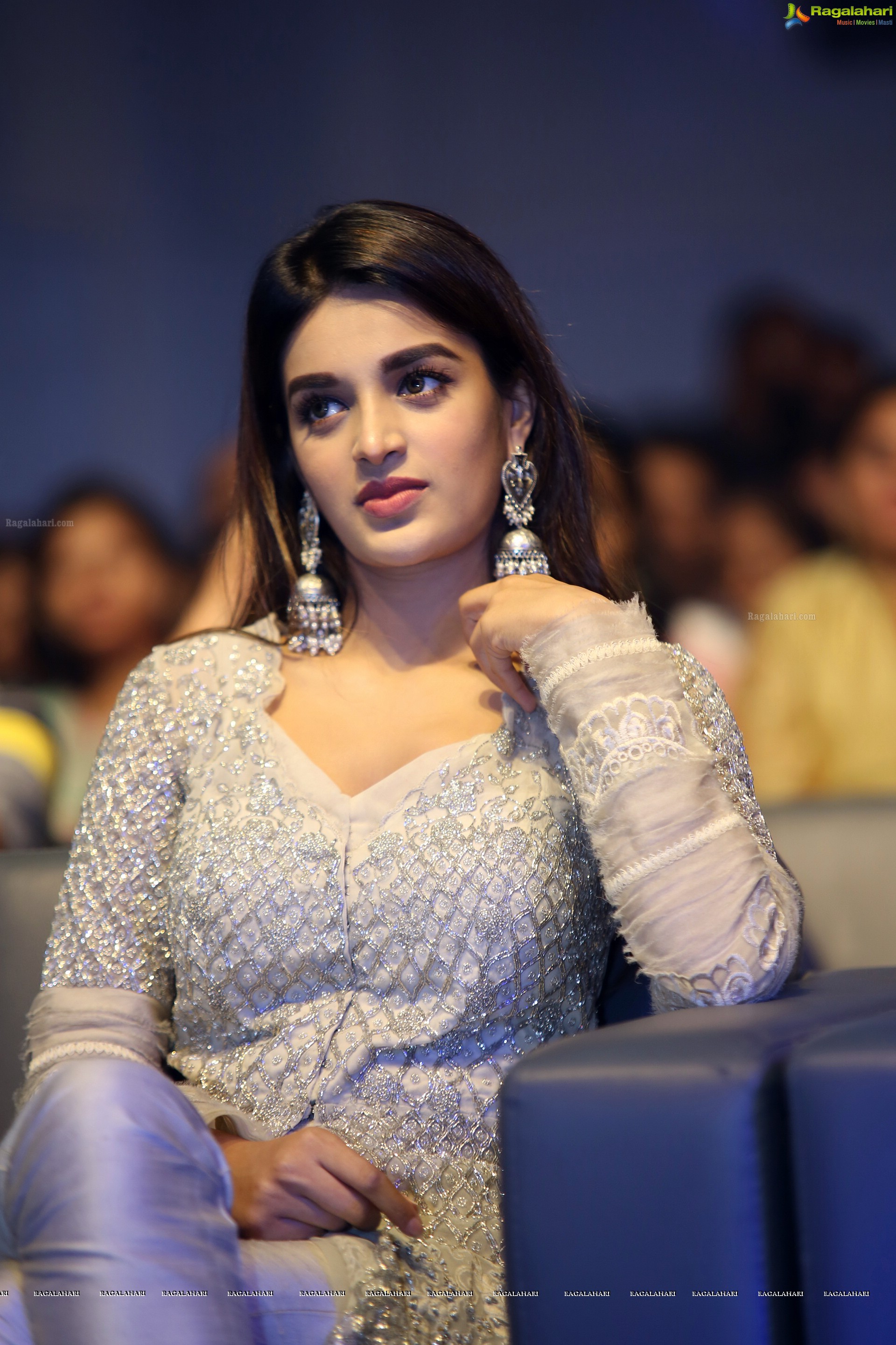 Nidhhi Agerwal @ Savyasachi Pre-release Event - HD Gallery