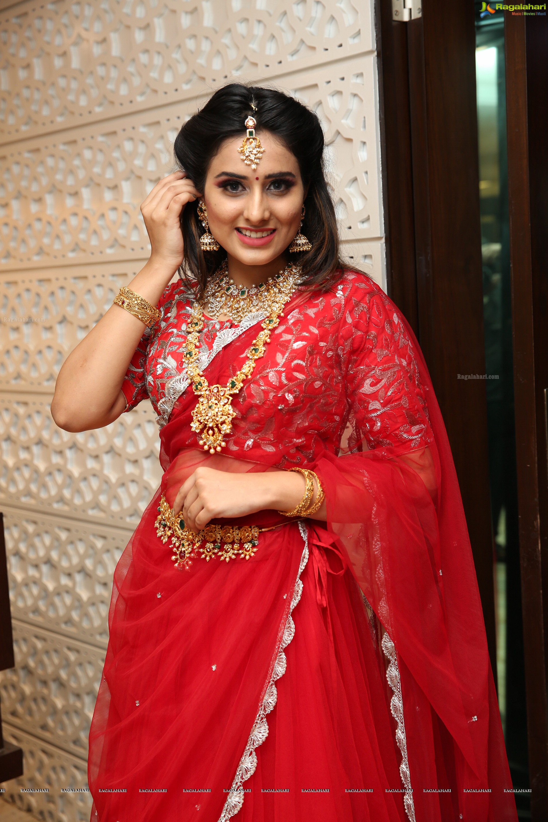 Nikitha Chaturvedi at Manepally Jewellers Utsavi Collection Launch - HD Gallery