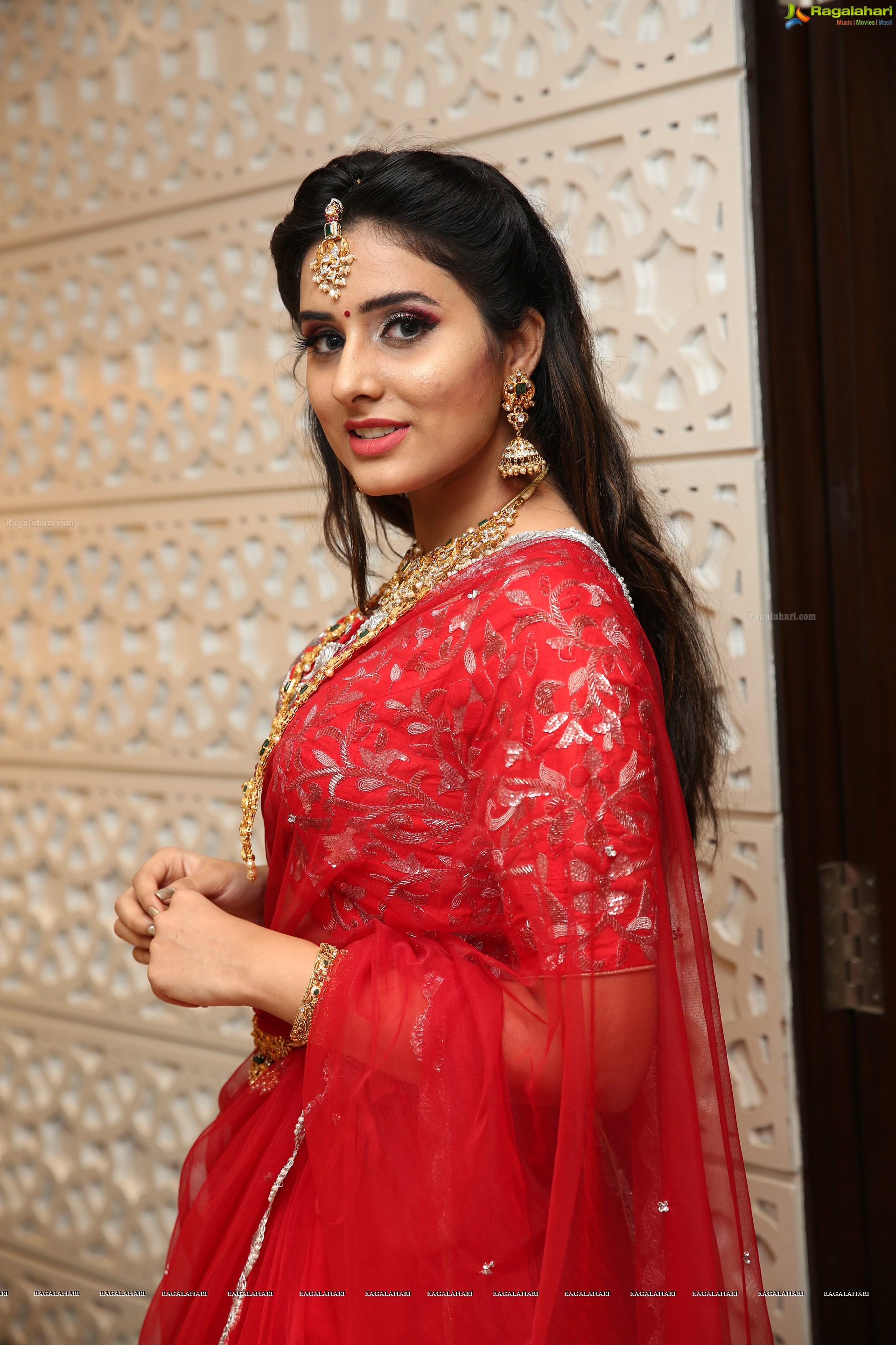 Nikitha Chaturvedi at Manepally Jewellers Utsavi Collection Launch - HD Gallery