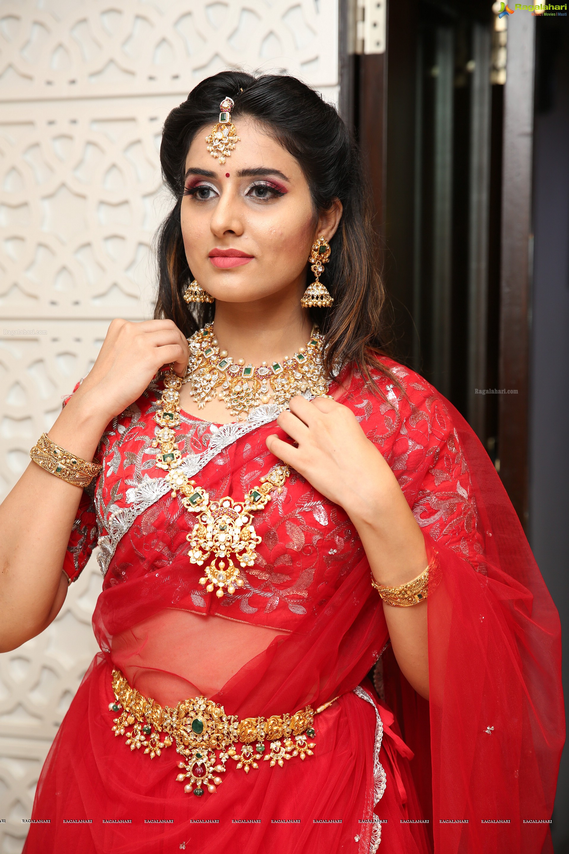 Nikitha Chaturvedi at Manepally Jewellers Utsavi Collection Launch - HD Gallery