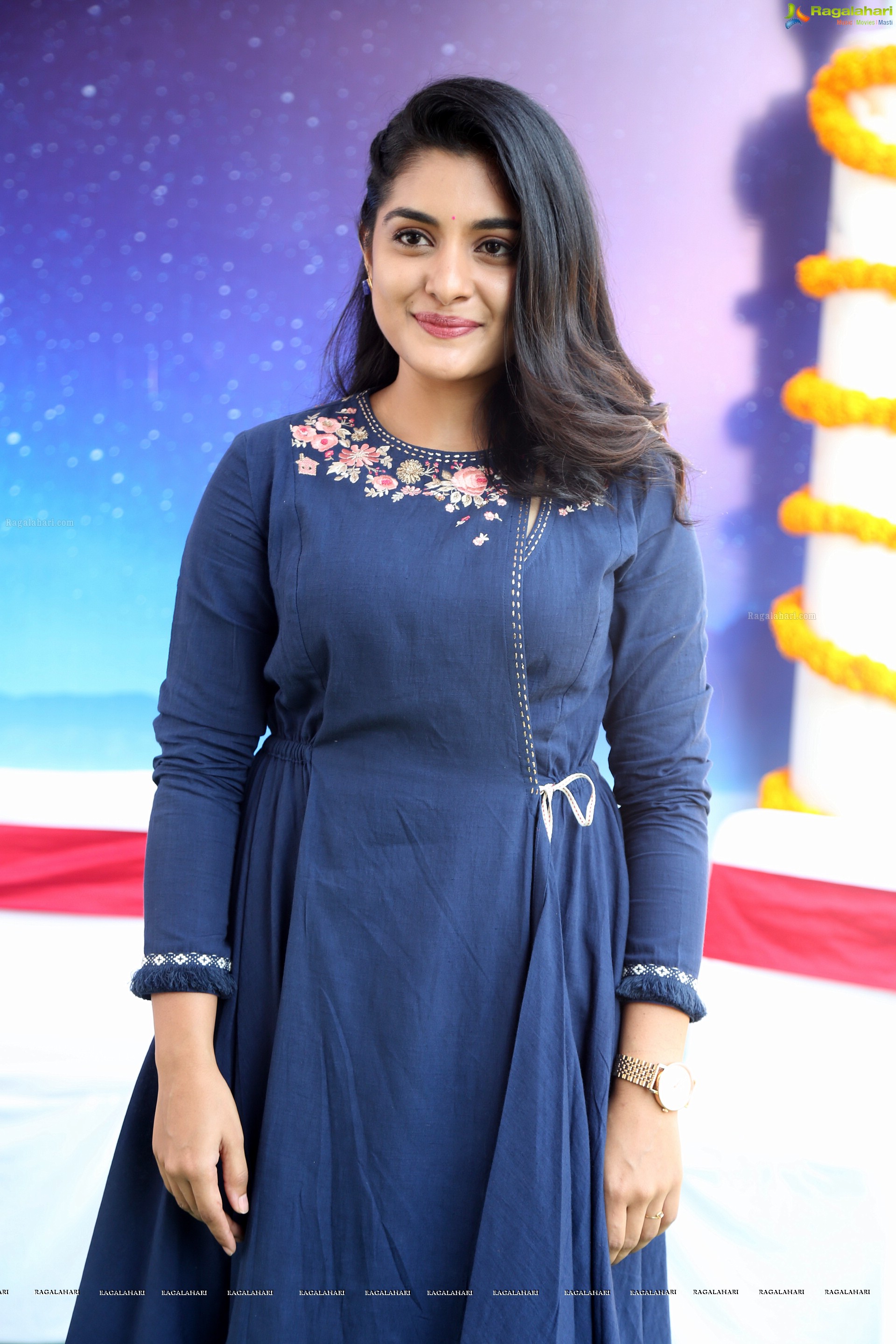 Nivetha Thomas @ Swaasa Movie Muhurat - HD Gallery