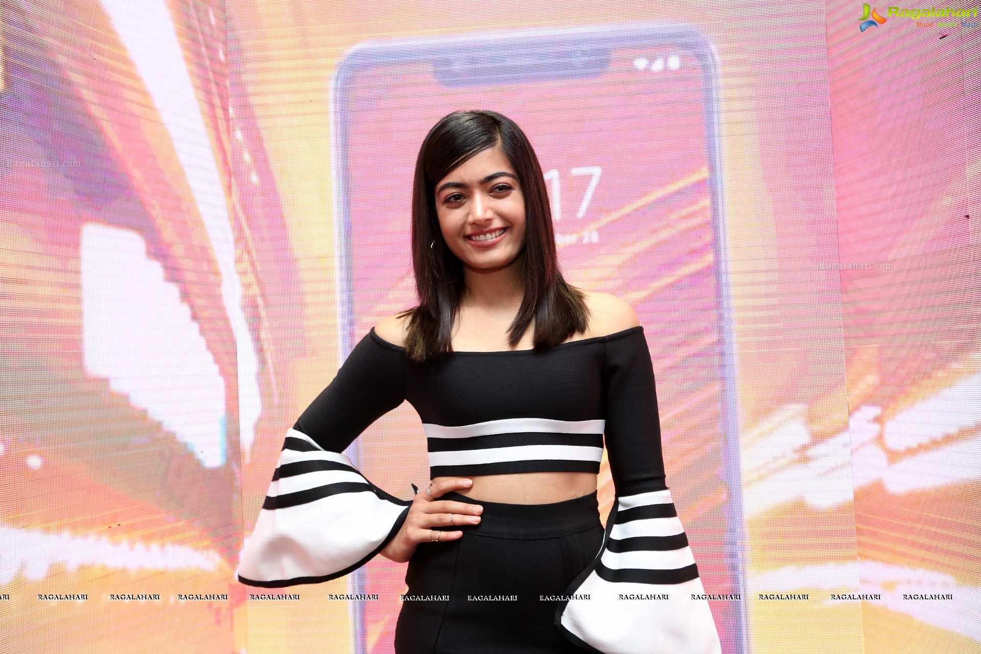 Rashmika Mandanna at Happi Mobiles Banjara Hills Store Launch