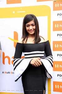 Rashmika Mandanna at Happi Mobiles Store Launch