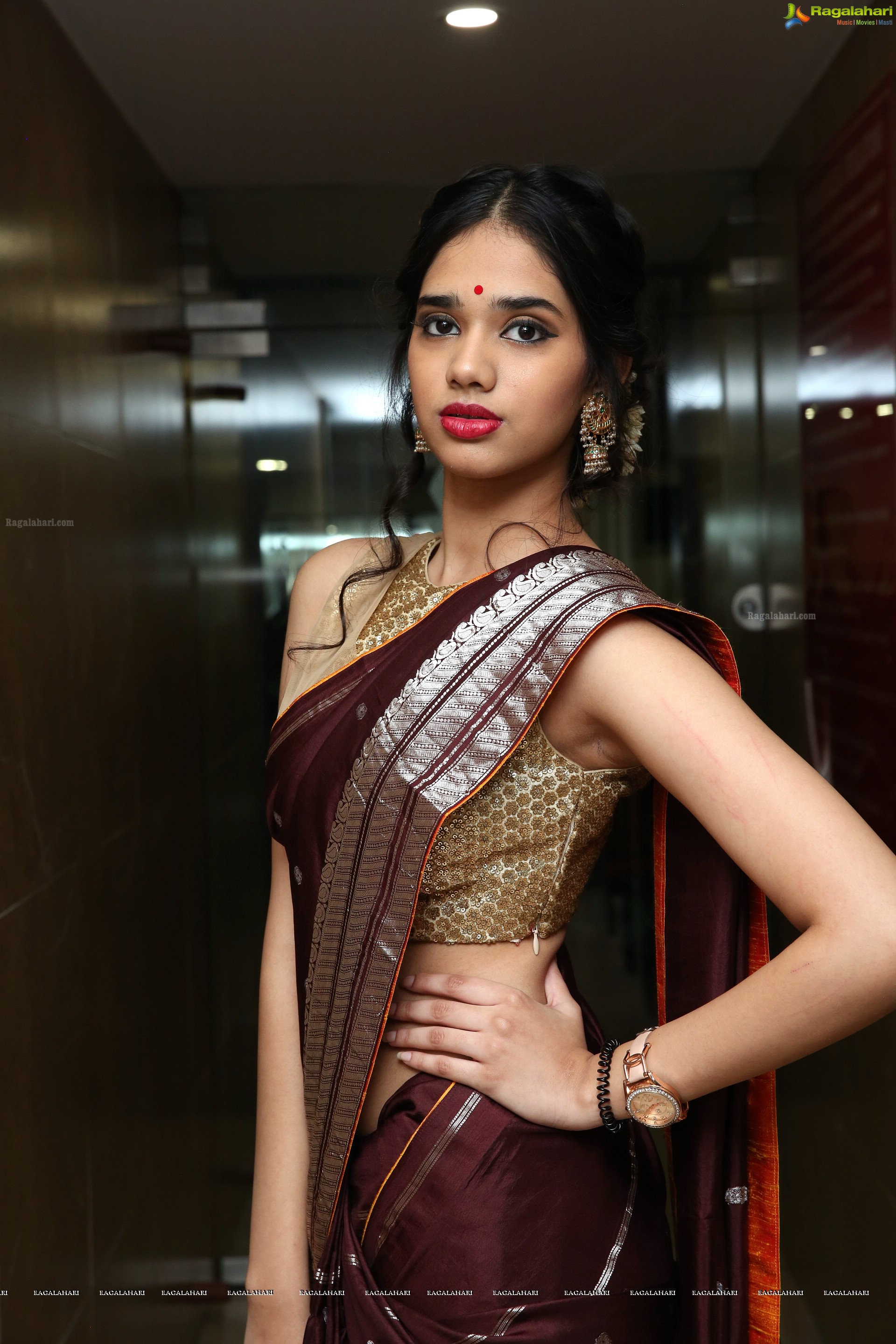 Tanvi Akaanksha Koppineedi @ 'The Temple View' Ballroom Launch at Hotel Adobe - HD Gallery