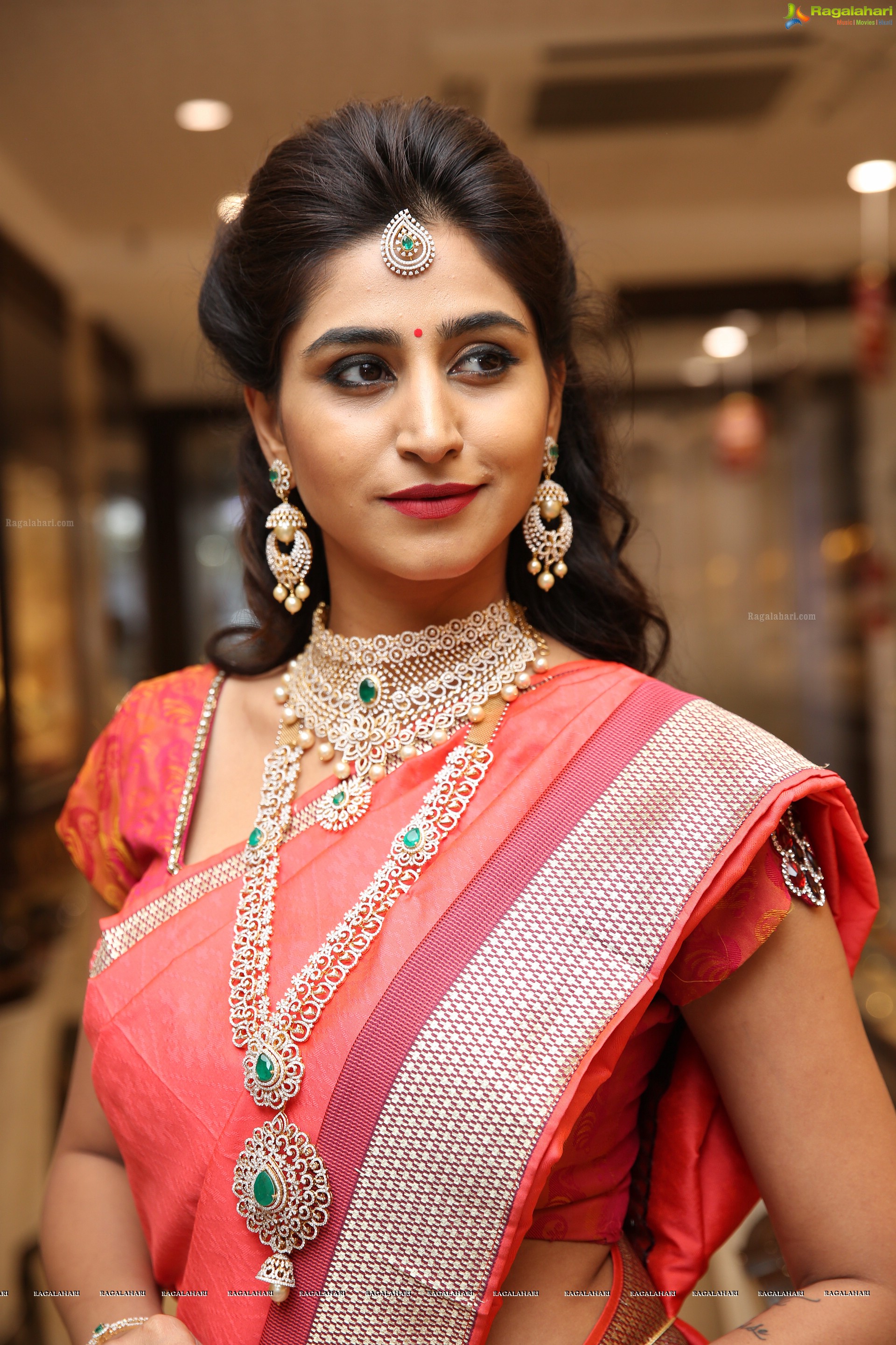 Varshini Sounderajan at Manepally Jewellers Utsavi Collection Launch  - HD Gallery