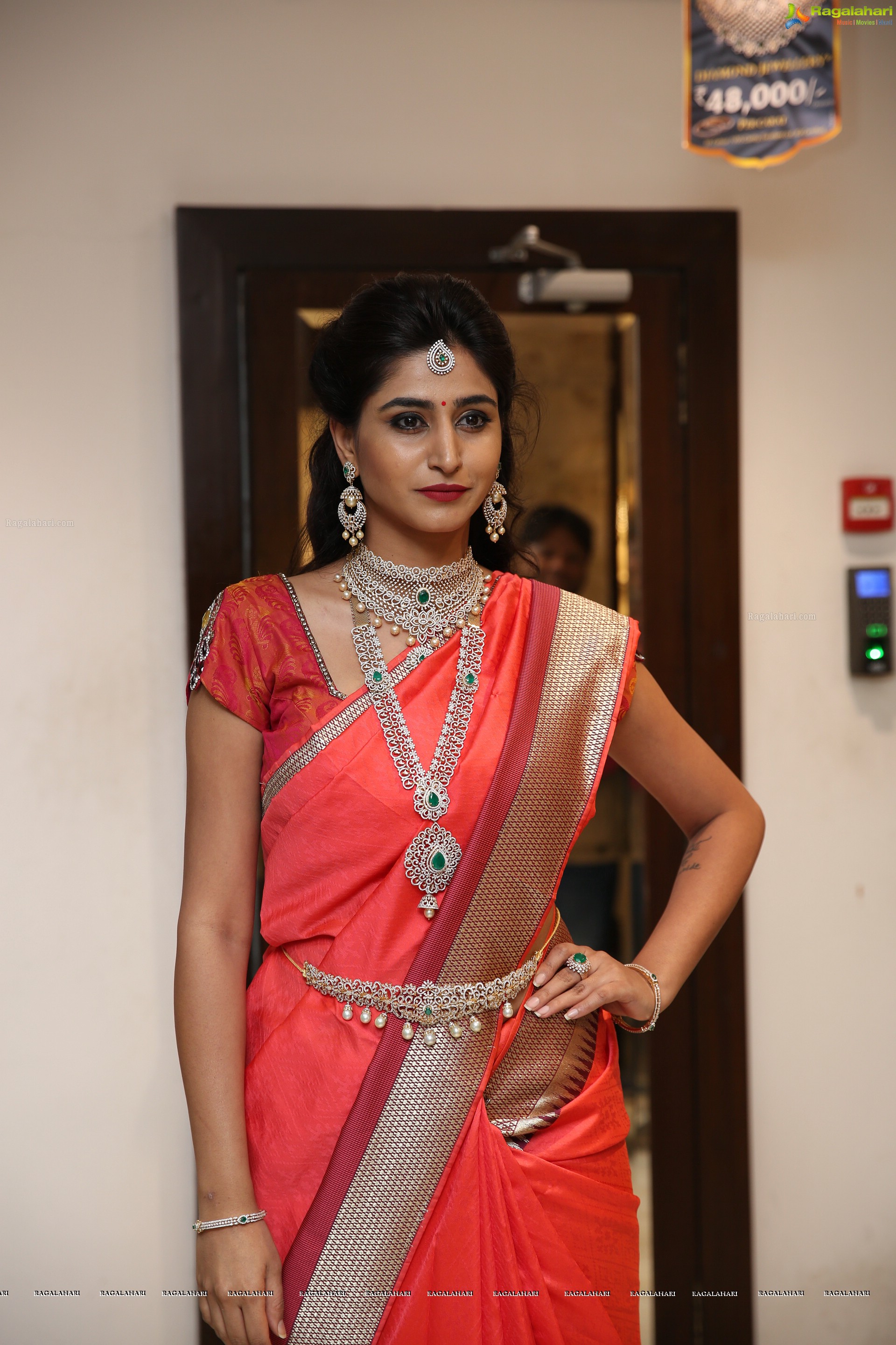 Varshini Sounderajan at Manepally Jewellers Utsavi Collection Launch  - HD Gallery