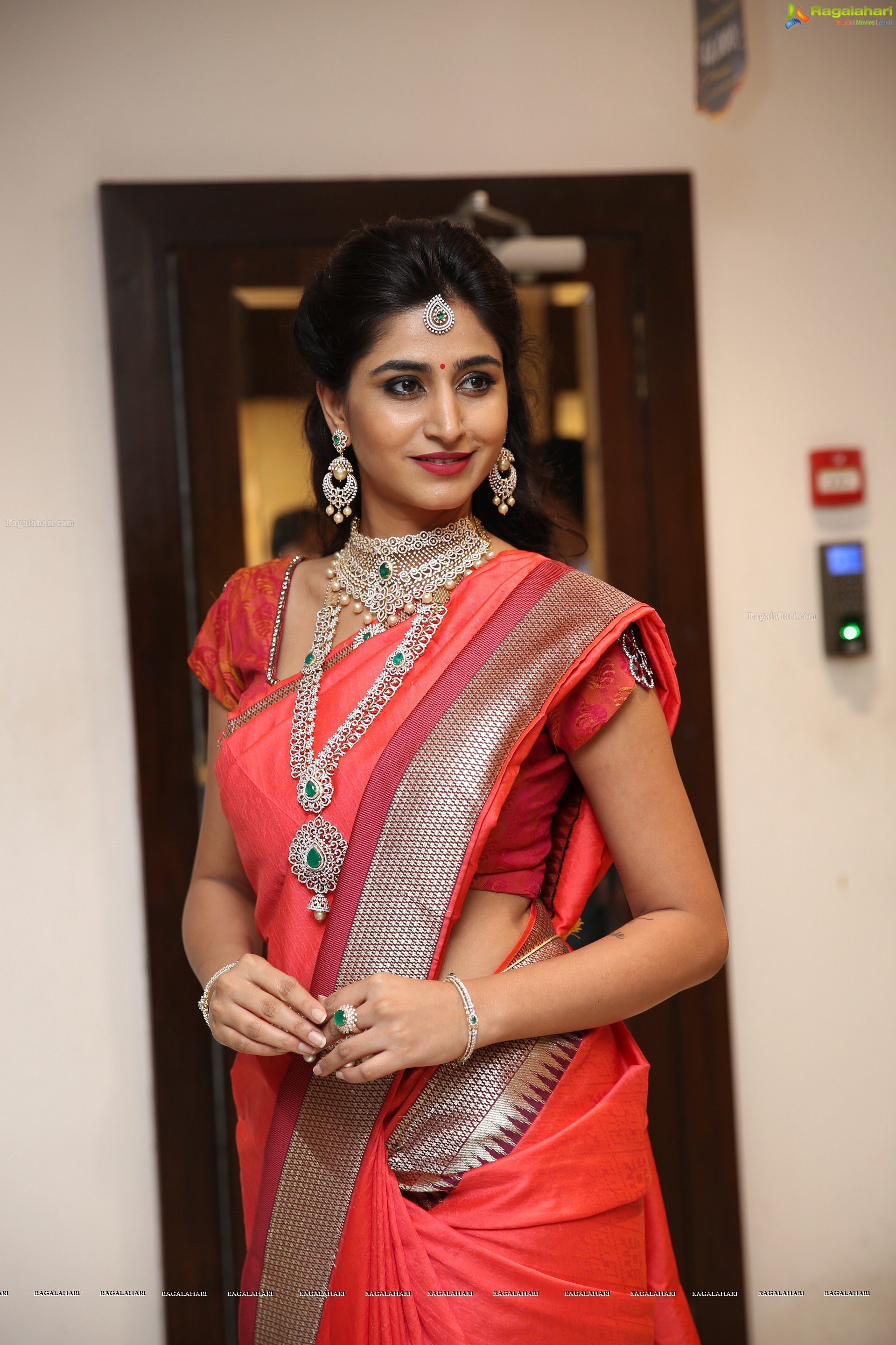 Varshini Sounderajan at Manepally Jewellers Utsavi Collection Launch  - HD Gallery