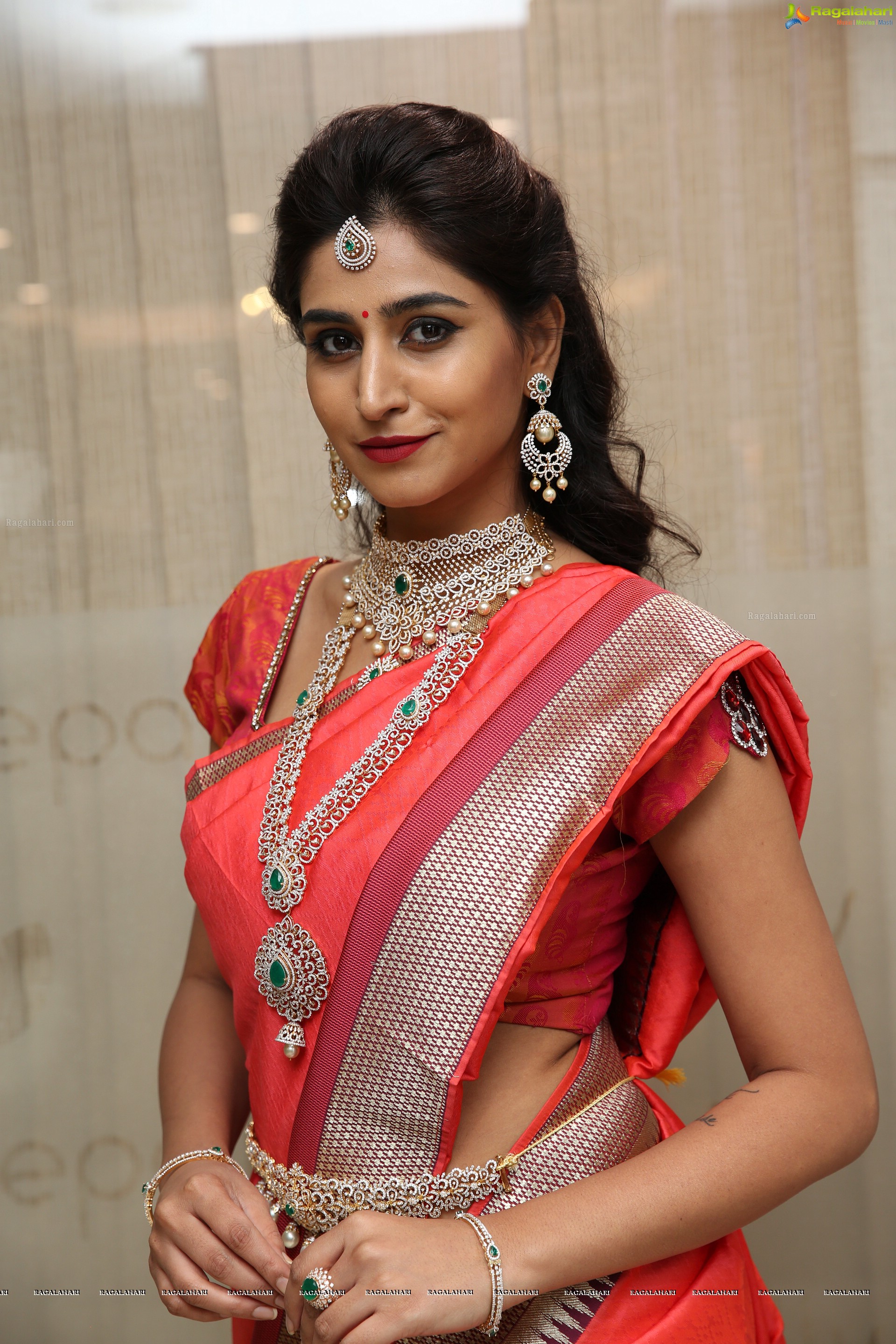 Varshini Sounderajan at Manepally Jewellers Utsavi Collection Launch  - HD Gallery