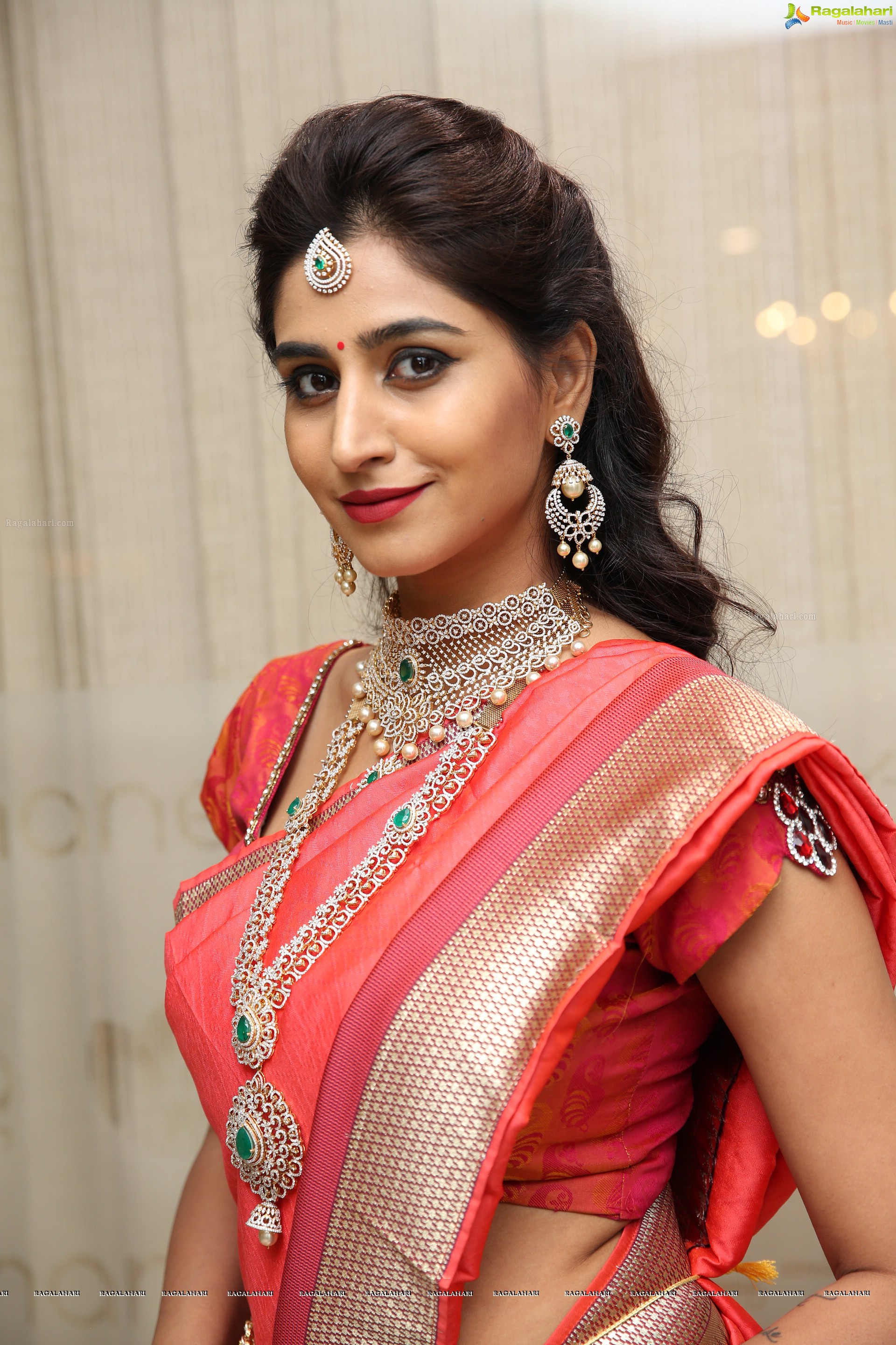 Varshini Sounderajan at Manepally Jewellers Utsavi Collection Launch  - HD Gallery