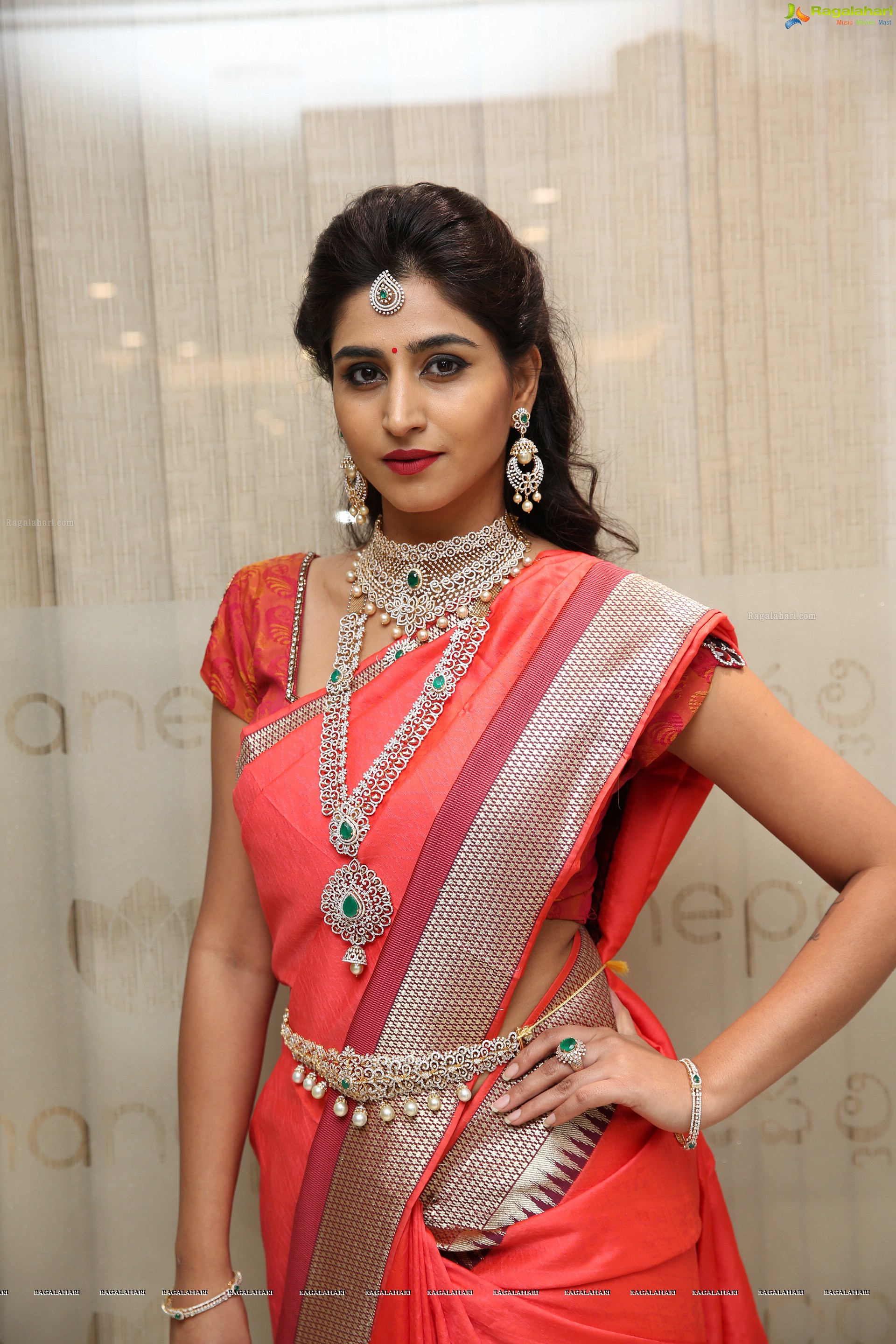 Varshini Sounderajan at Manepally Jewellers Utsavi Collection Launch  - HD Gallery