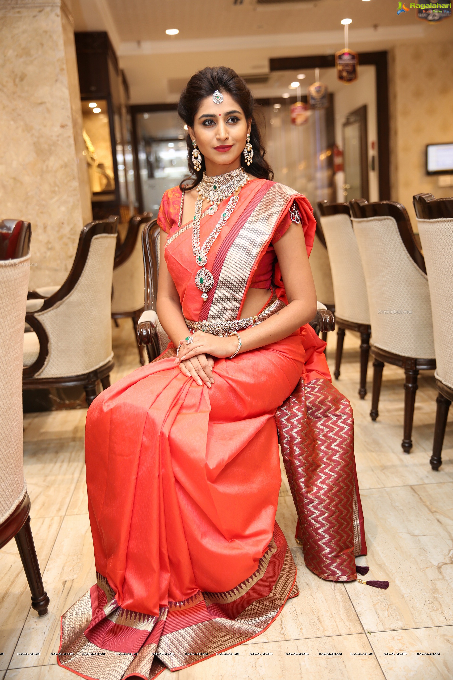 Varshini Sounderajan at Manepally Jewellers Utsavi Collection Launch  - HD Gallery