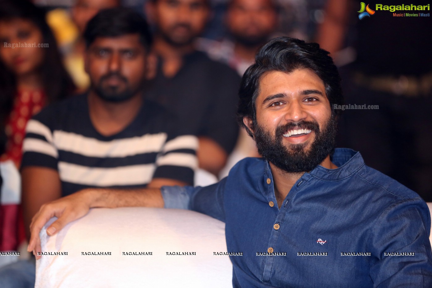 Vijay Devarakonda (High Resolution Posters) @ NOTA Public Meet, Hyderabad