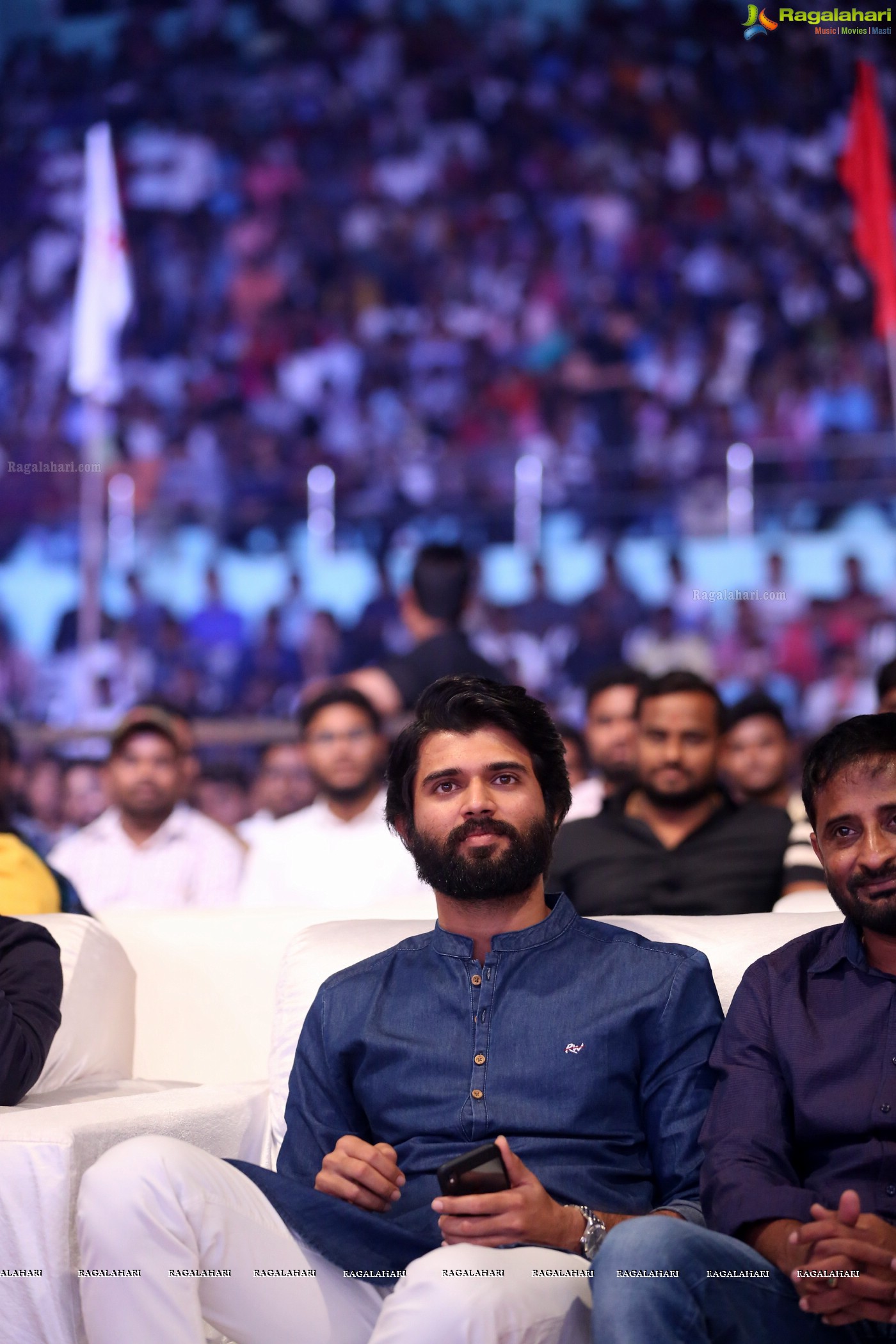 Vijay Devarakonda (High Resolution Posters) @ NOTA Public Meet, Hyderabad