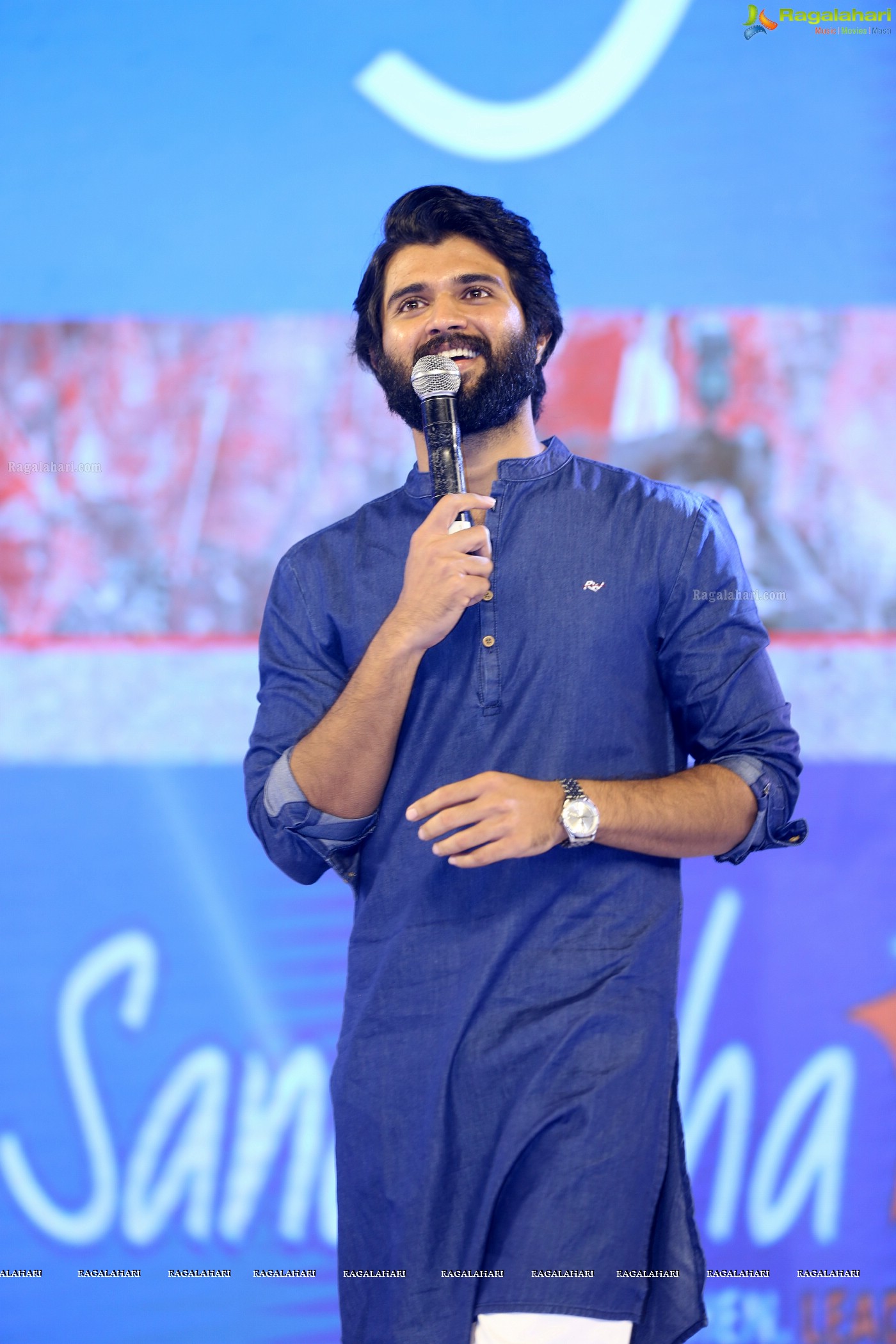 Vijay Devarakonda (High Resolution Posters) @ NOTA Public Meet, Hyderabad