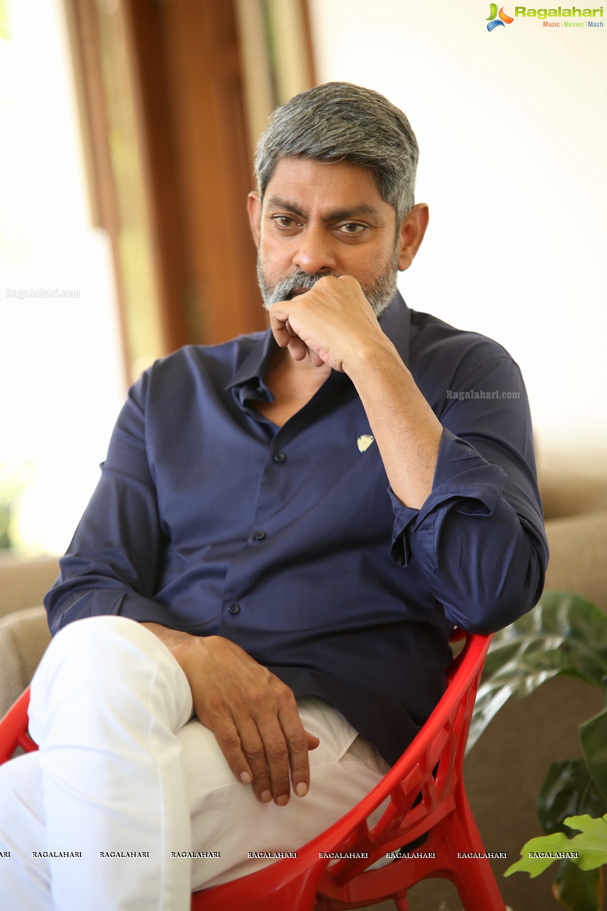 Jagapathi Babu @ Aravinda Sametha Interview