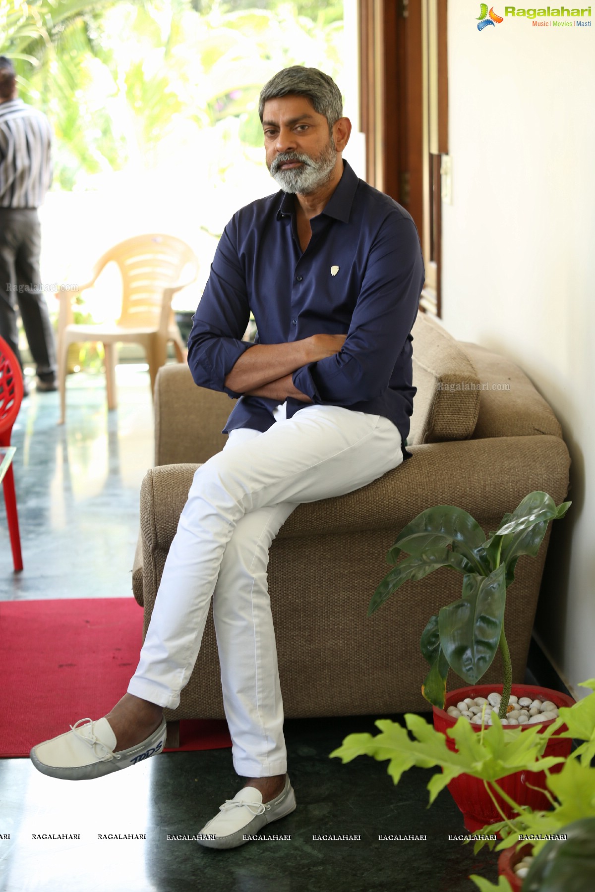 Jagapathi Babu @ Aravinda Sametha Interview