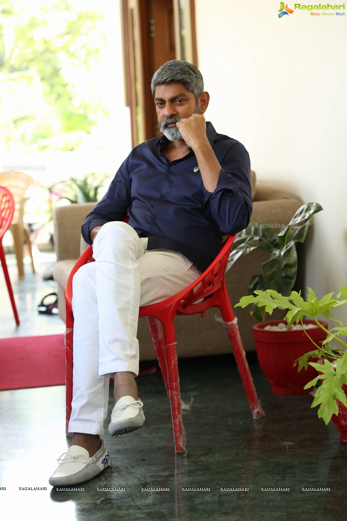 Jagapathi Babu @ Aravinda Sametha Interview
