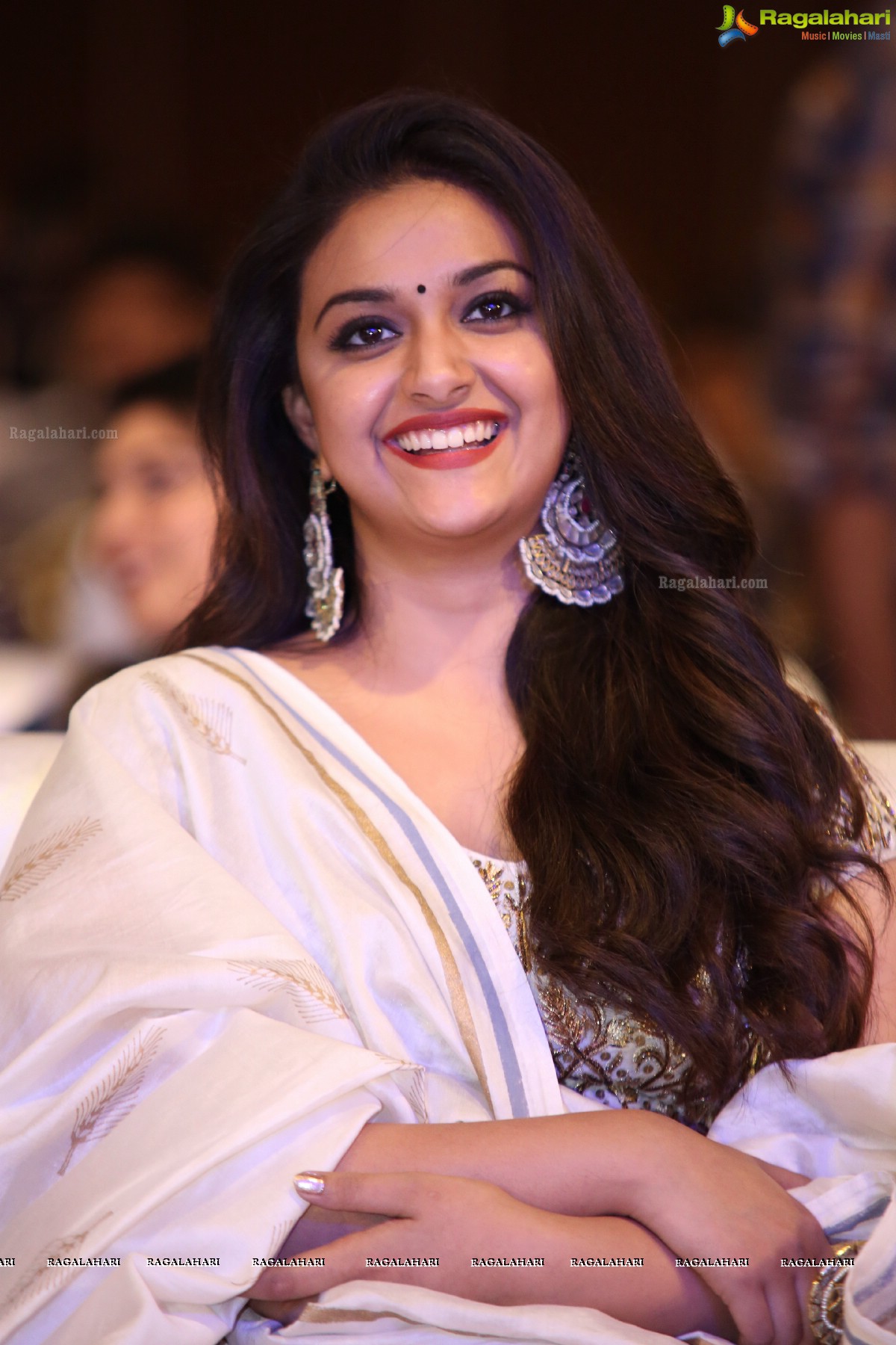 Keerthy Suresh at Pandem Kodi-2 Audio Release