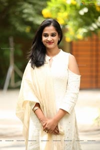 Nanditha Raj at Viswamitra Teaser Launch