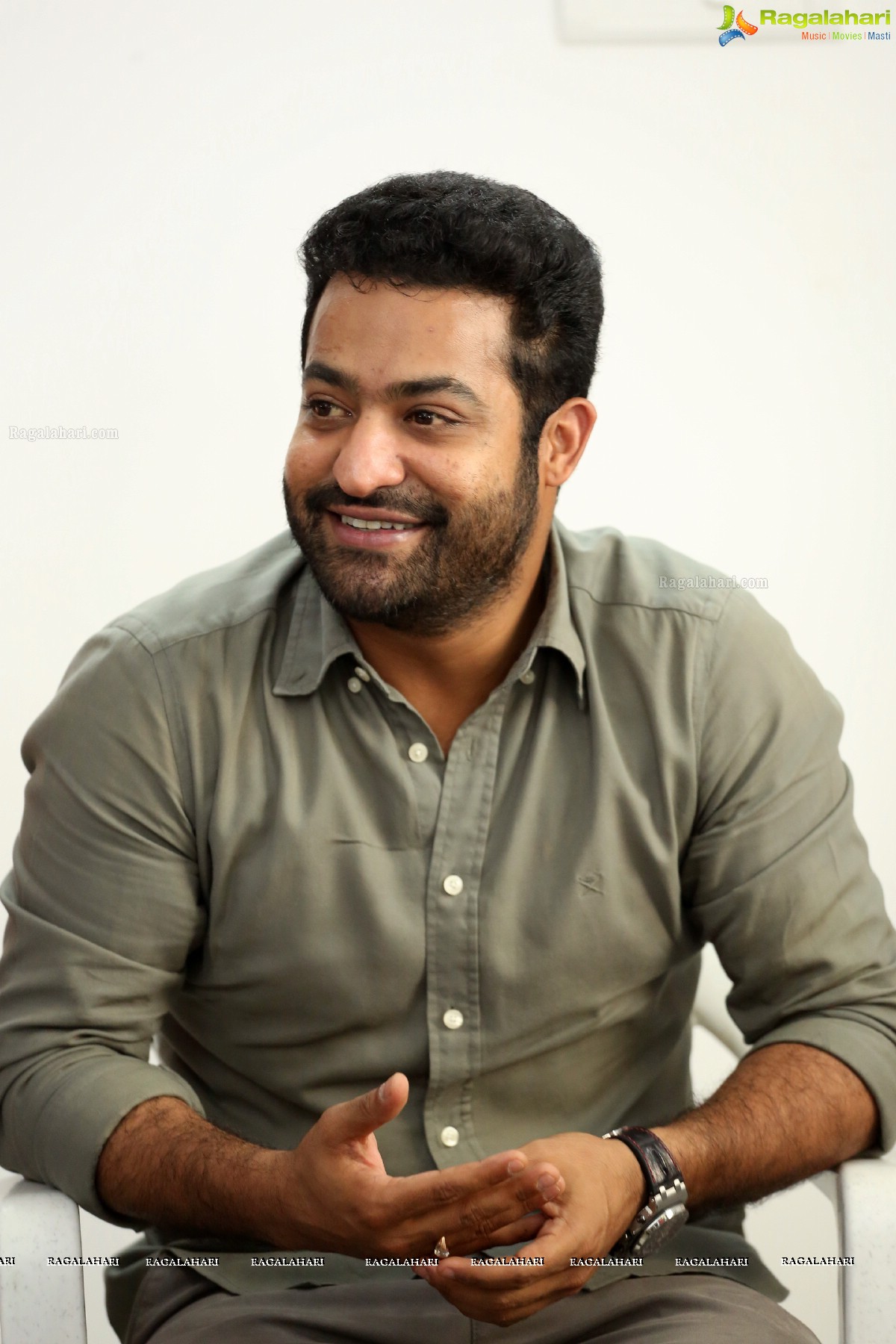 NTR at Aravinda Sametha Interview