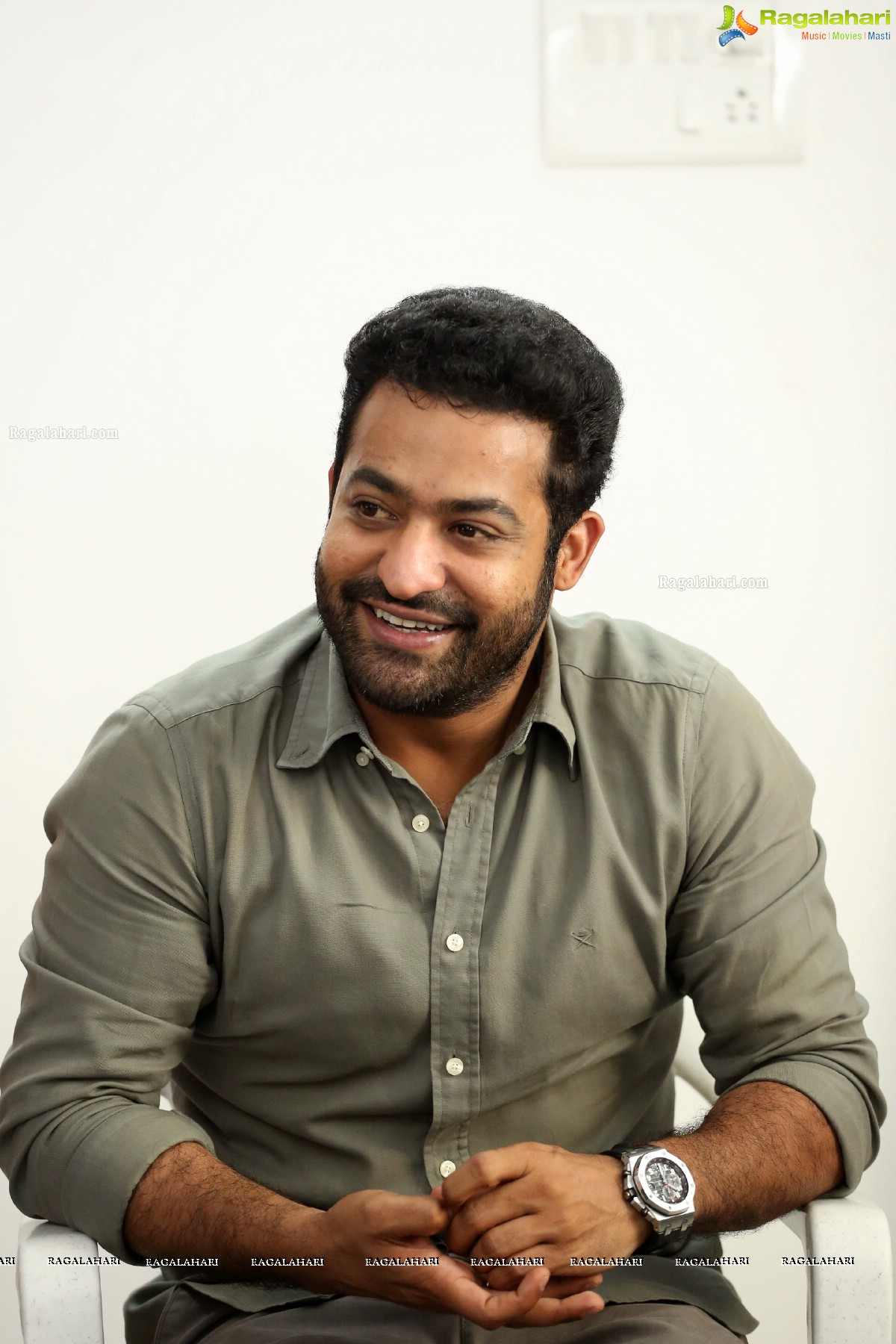 NTR at Aravinda Sametha Interview