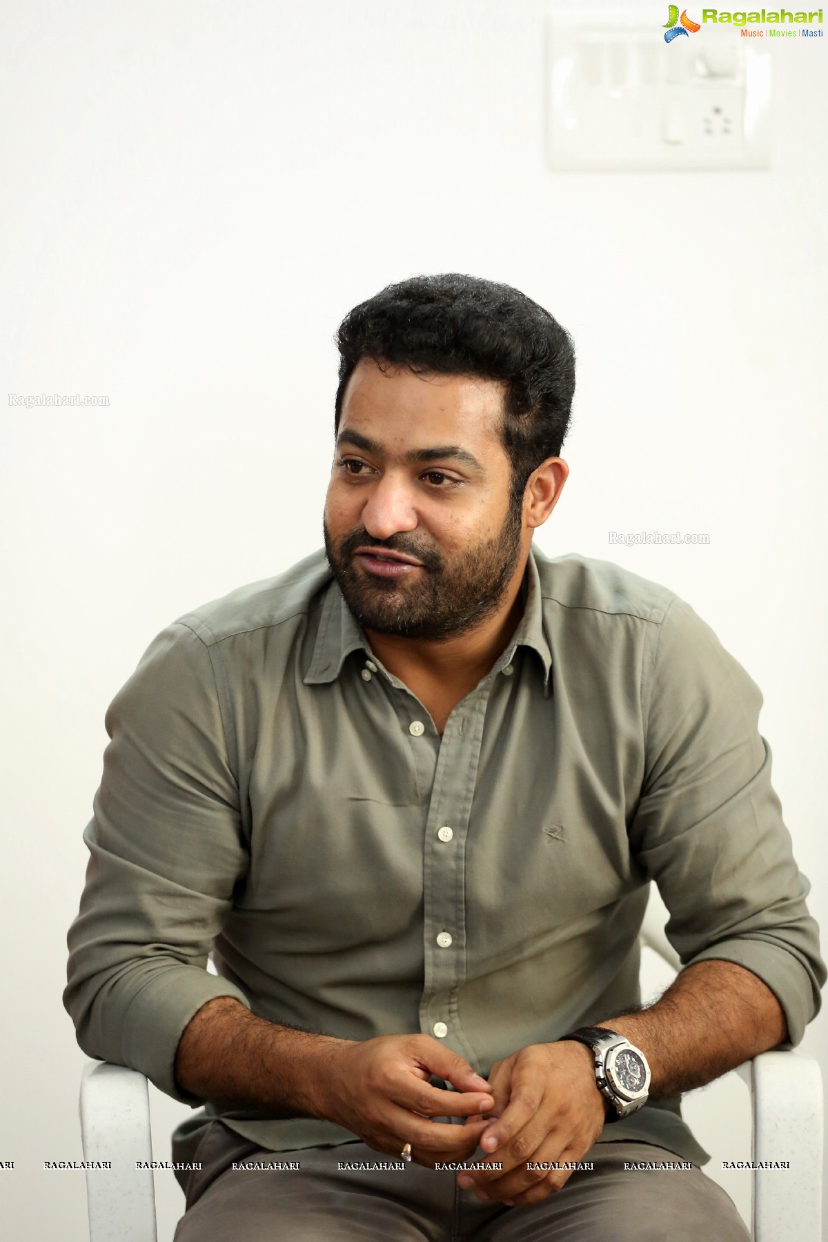 NTR at Aravinda Sametha Interview