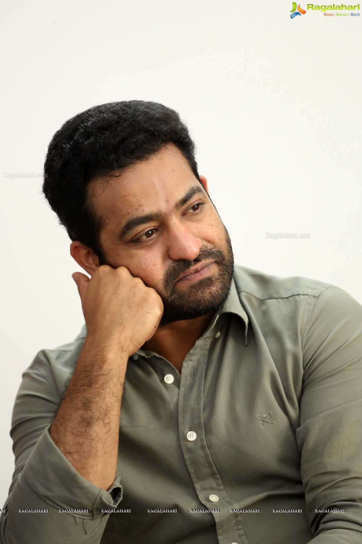 NTR at Aravinda Sametha Interview