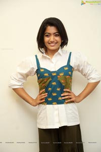 Rashmika Mandanna @ Devadas Sucessmeet